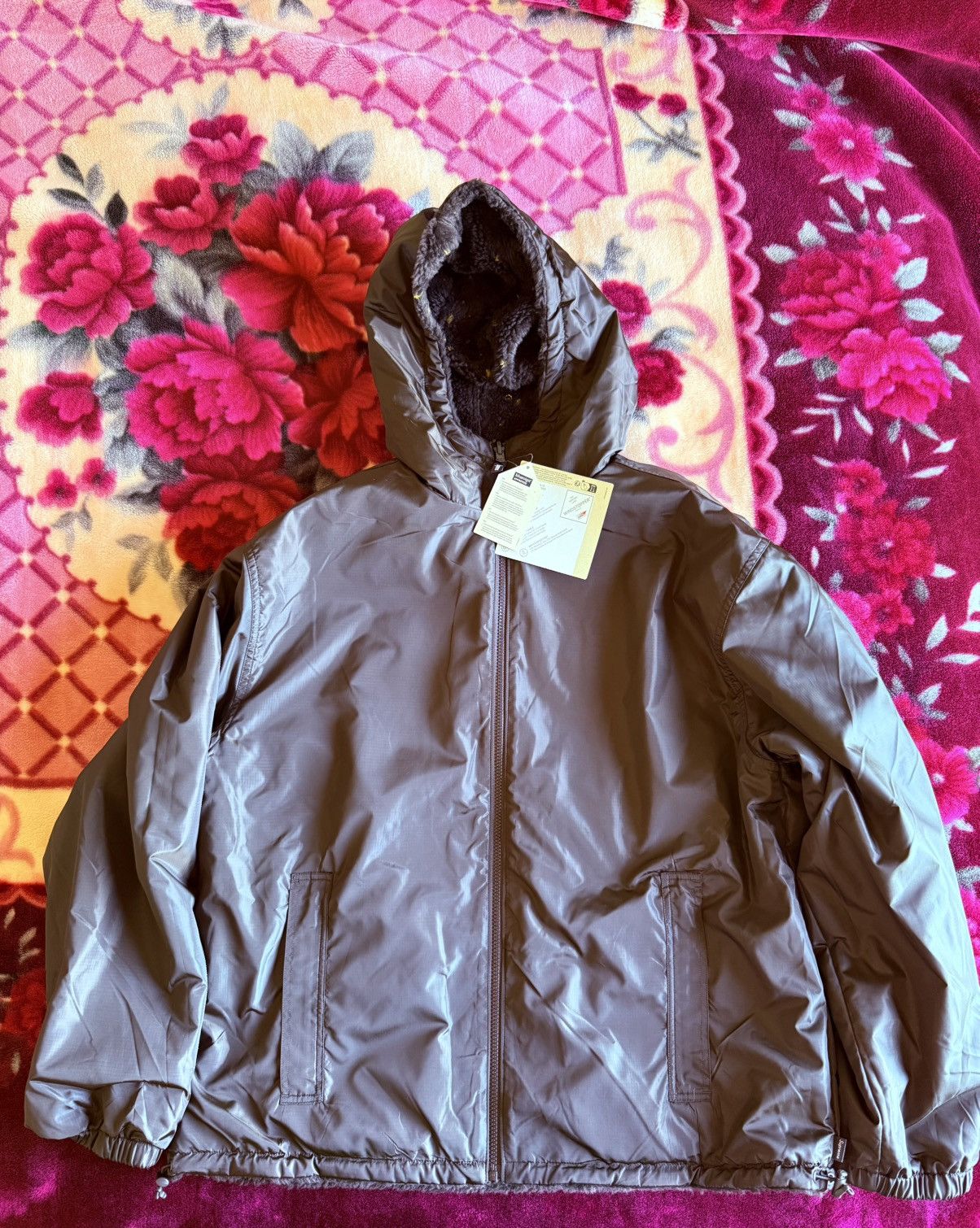 B.B. Simon × Supreme Supreme x B.B Simon Reversible Hooded Fleece Jacket Brown XL Size US XL / EU 56 / 4 - 7 Thumbnail
