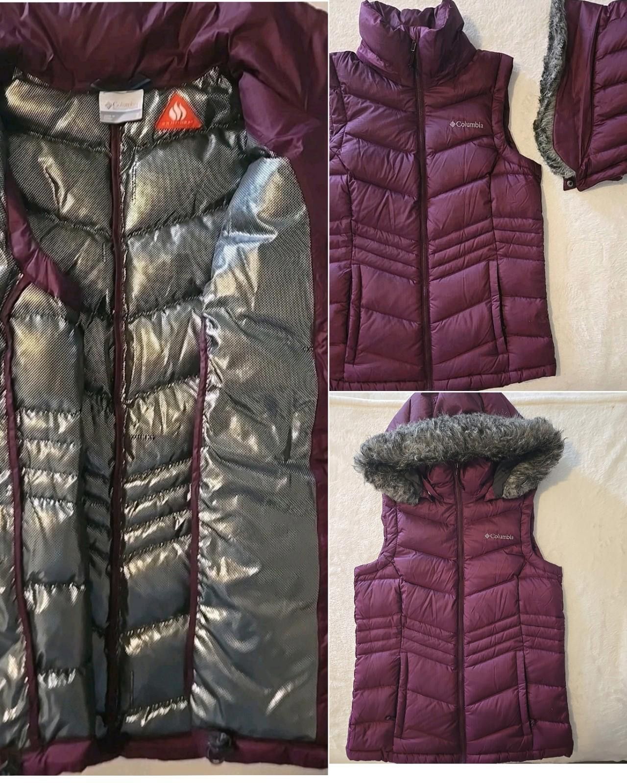 Columbia Columbia Vest Omni Heat Insulated Down Feather Hoodie Size S / US 4 / IT 40 - 1 Thumbnail