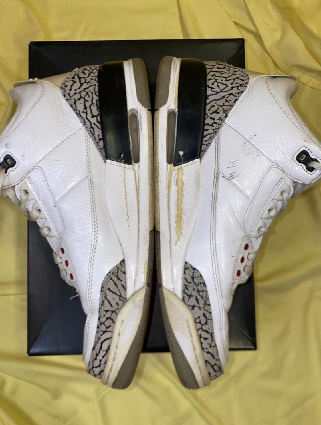 Jordan Brand Jordan White Cement 3’s Size US 9.5 / EU 42-43 - 7 Thumbnail