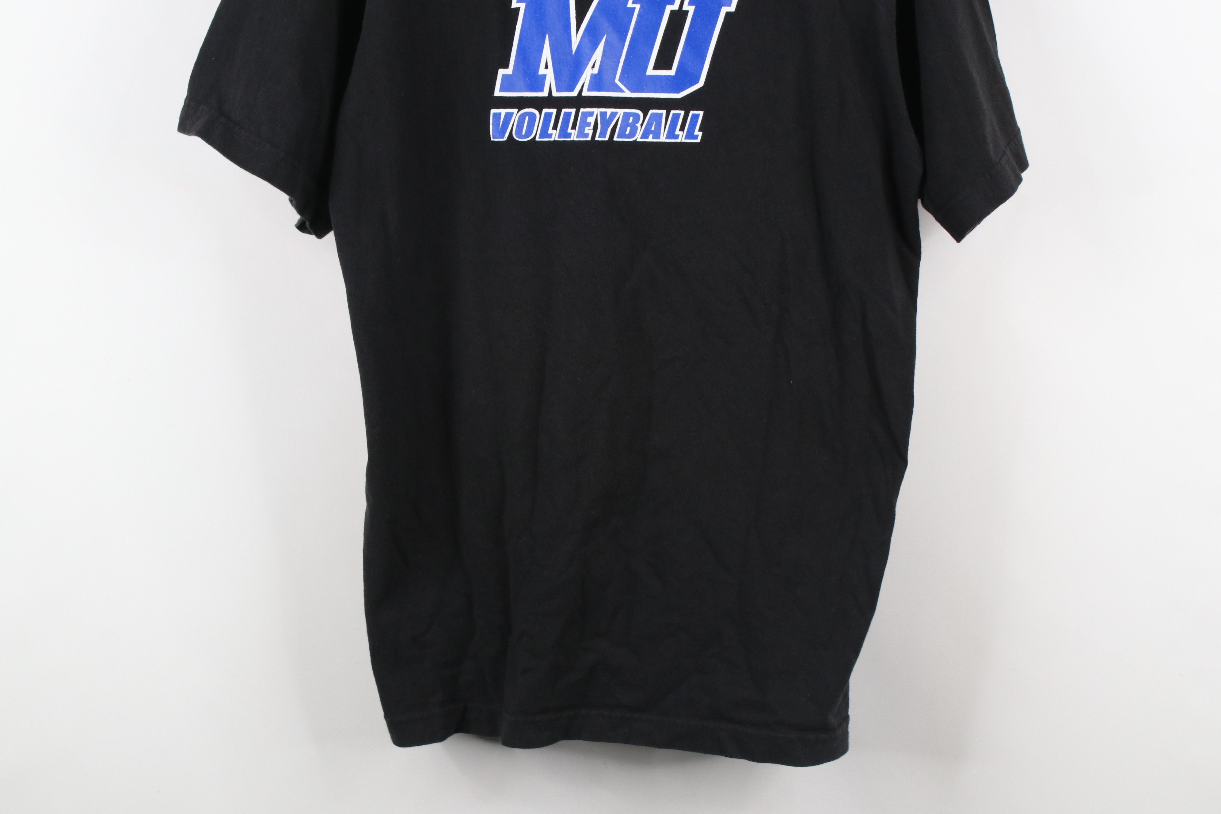 Adidas × Vintage Vintage Adidas Madonna University Volleyball T-Shirt Black Size US L / EU 52-54 / 3 - 3 Thumbnail