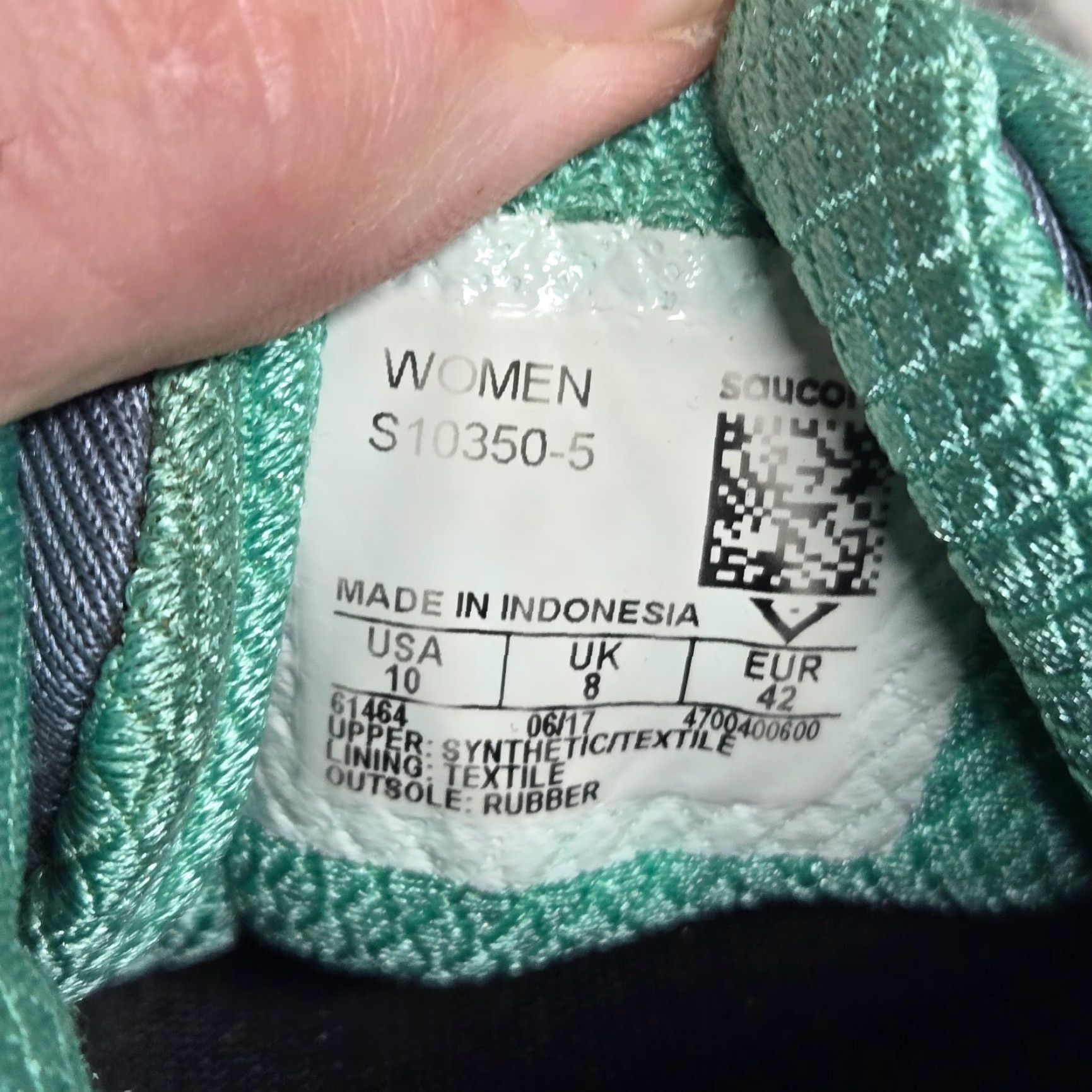 Saucony Saucony Guide 10 Running Shoes Women S10350-5 Size 10 Grey Pink Teal Everun Guide 10 Womens Shoes Size US 8 / IT 38 - 7 Thumbnail