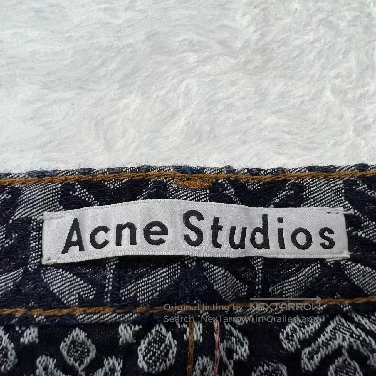 Acne Studios Acne Studios Patterned Print Trousers. Size 27" / US 4 / IT 40 - 3 Thumbnail