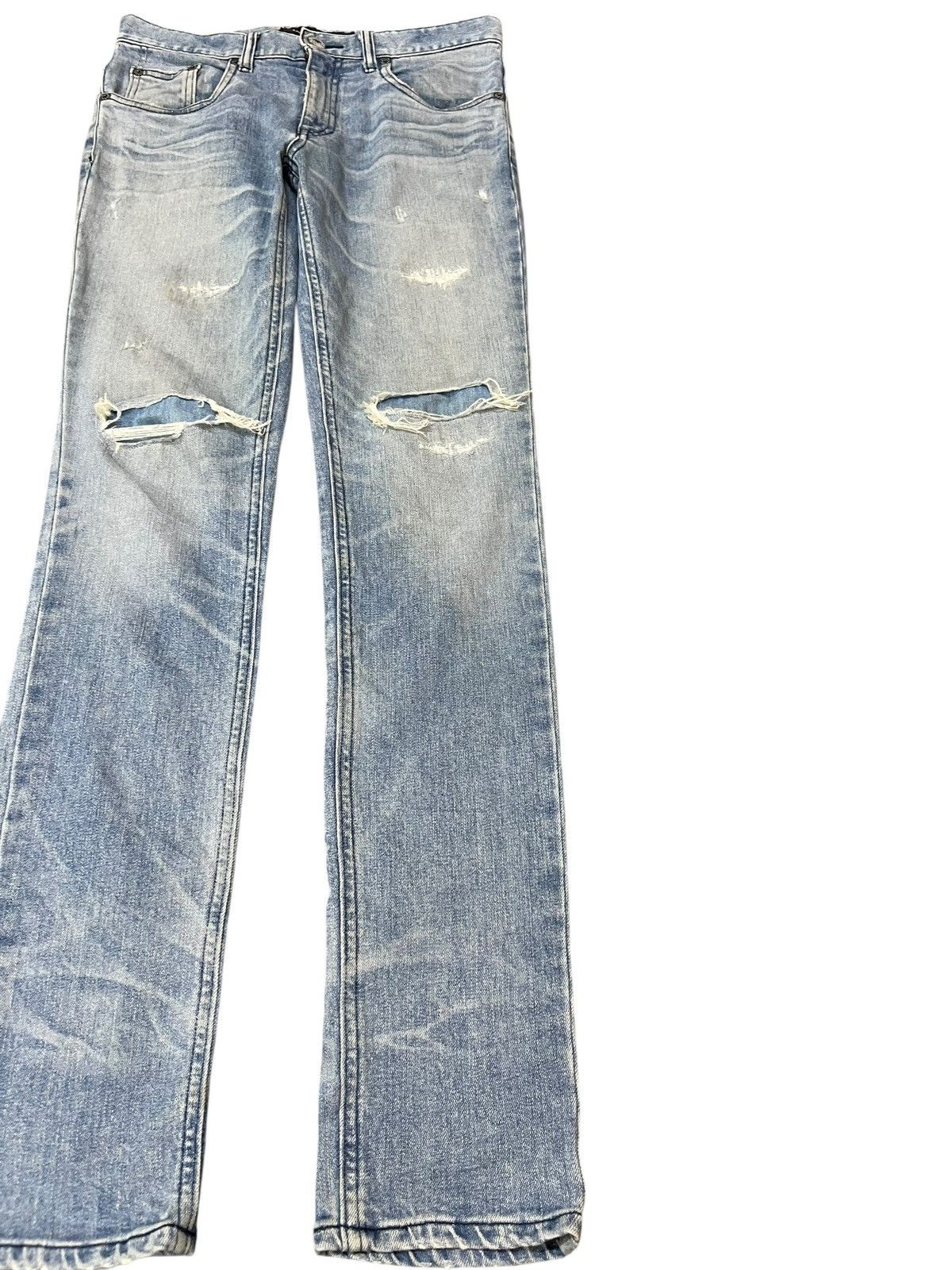 JACKROSE Vintage Jack Rose Grunge Distressed Denim Size US 30 / EU 46 - 4 Thumbnail