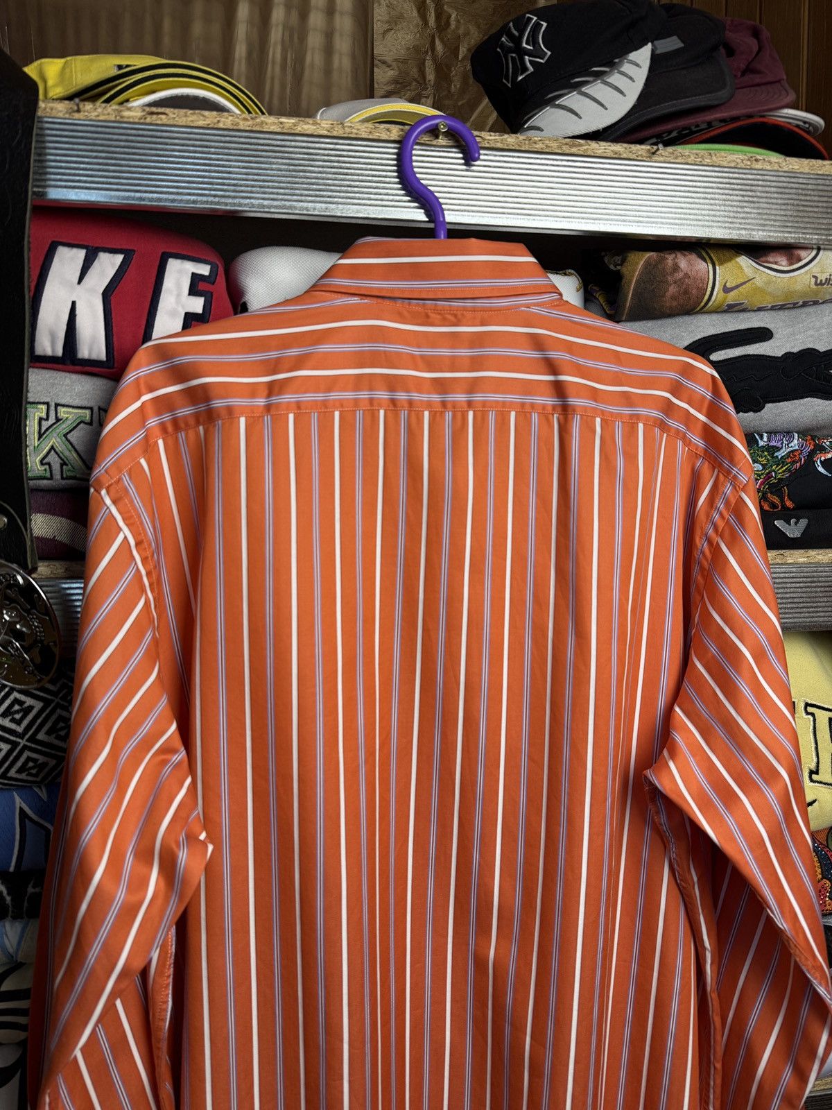 Etro Etro Milano Striped Shirt Multicolor Size US XXL / EU 58 / 5 - 7 Thumbnail