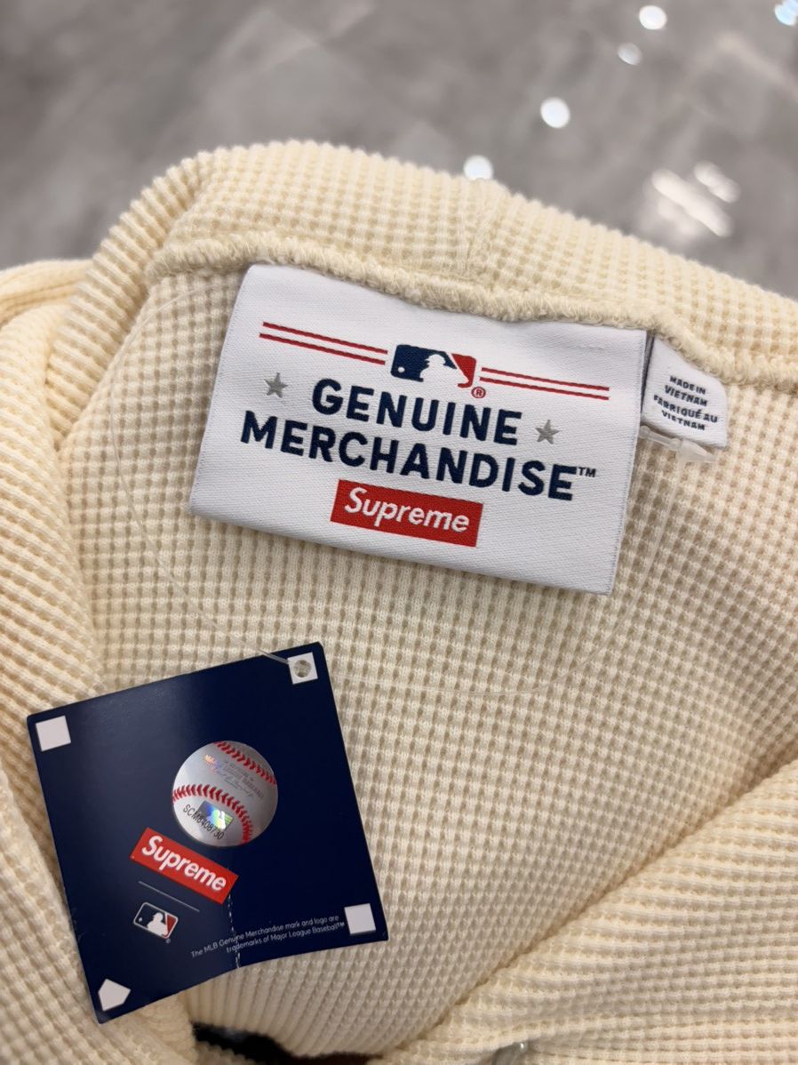 Supreme Supreme SOX Baseball Jersey Hoodie Size US L / EU 52-54 / 3 - 7 Thumbnail