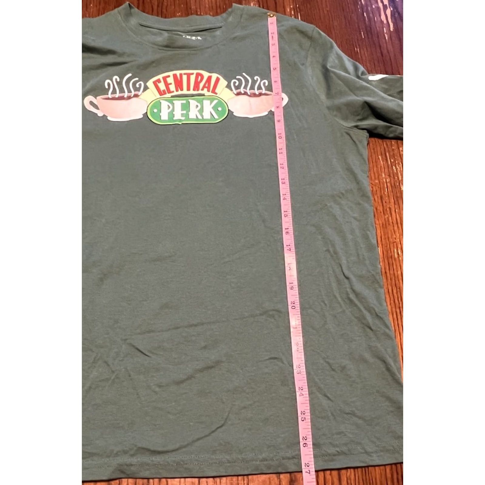 Vintage VINTAGE Friends Long Sleeve Shirt Womens Crew Neck Central Perks M Green Size M / US 6-8 / IT 42-44 - 5 Thumbnail