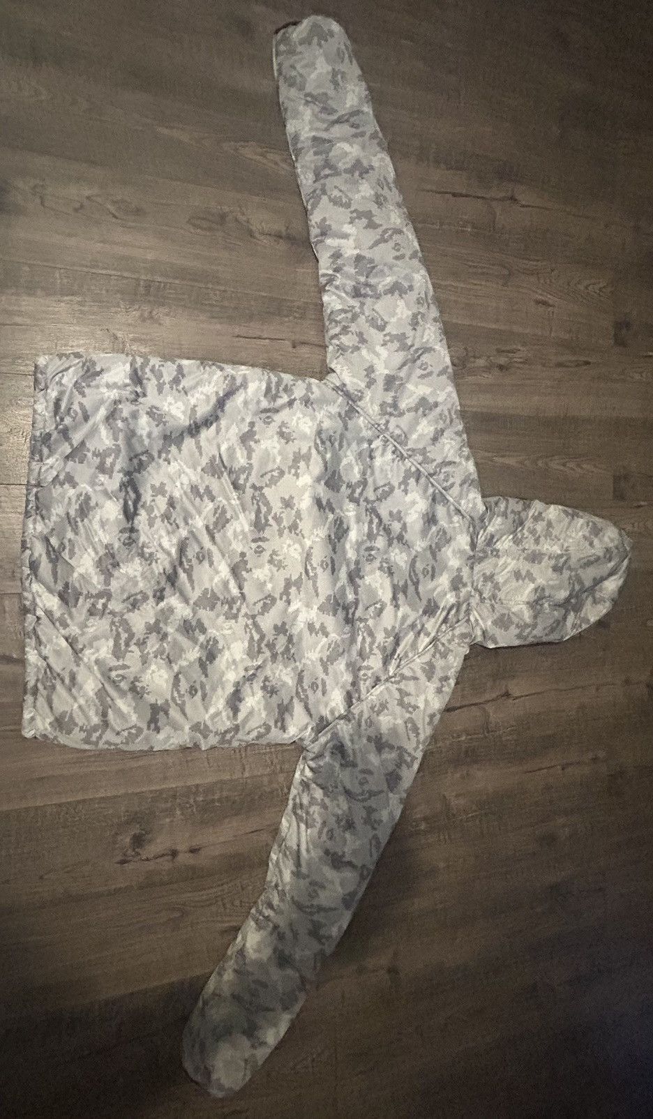 Bape DIGITAL CAMO SHARK PADDED HOODIE JACKET Size US XL / EU 56 / 4 - 3 Thumbnail