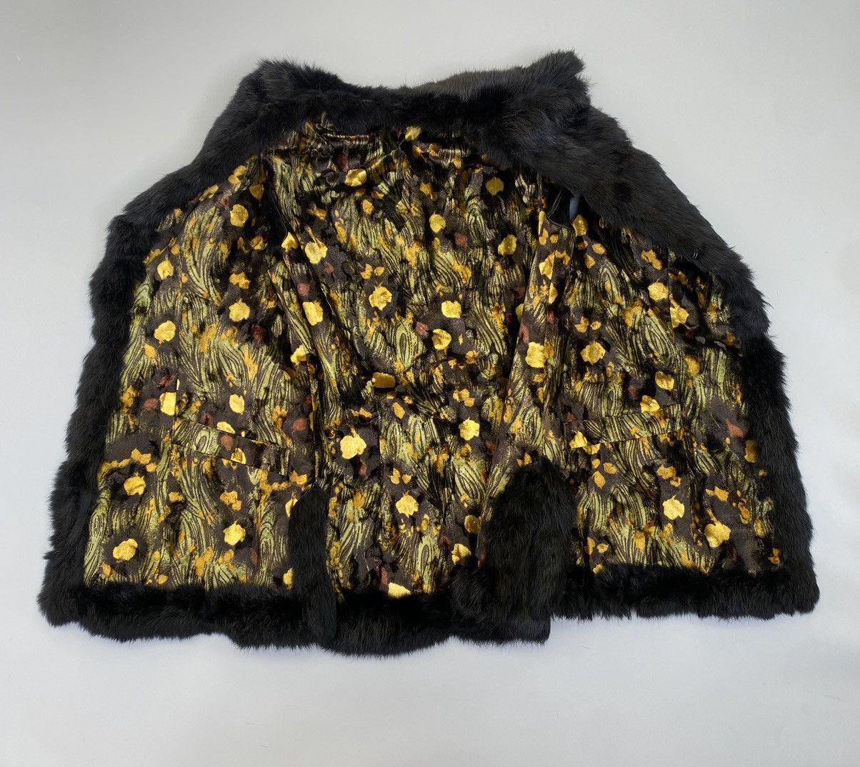 Vintage CSC Rabbit Fur Vest Size L / US 10 / IT 46 - 11 Thumbnail