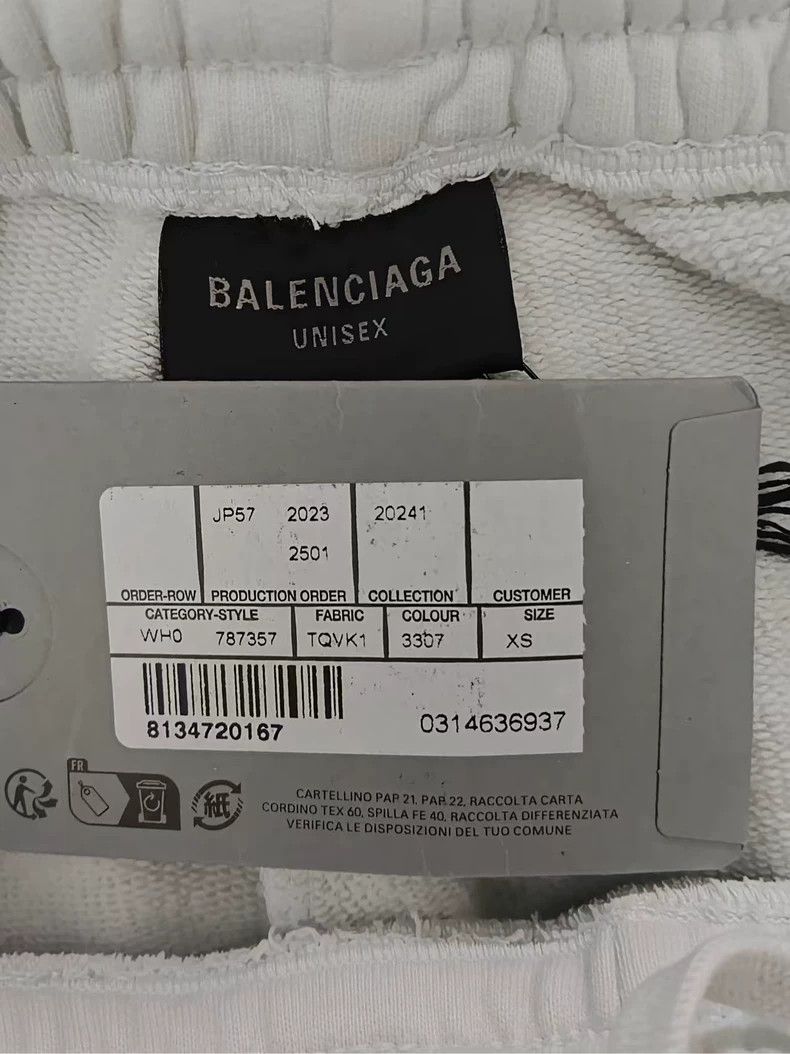 Balenciaga Balenciaga size xs 24 Summer Mud Dye Tattoo Sketch Graffiti Size US 26 / EU 42 - 5 Thumbnail