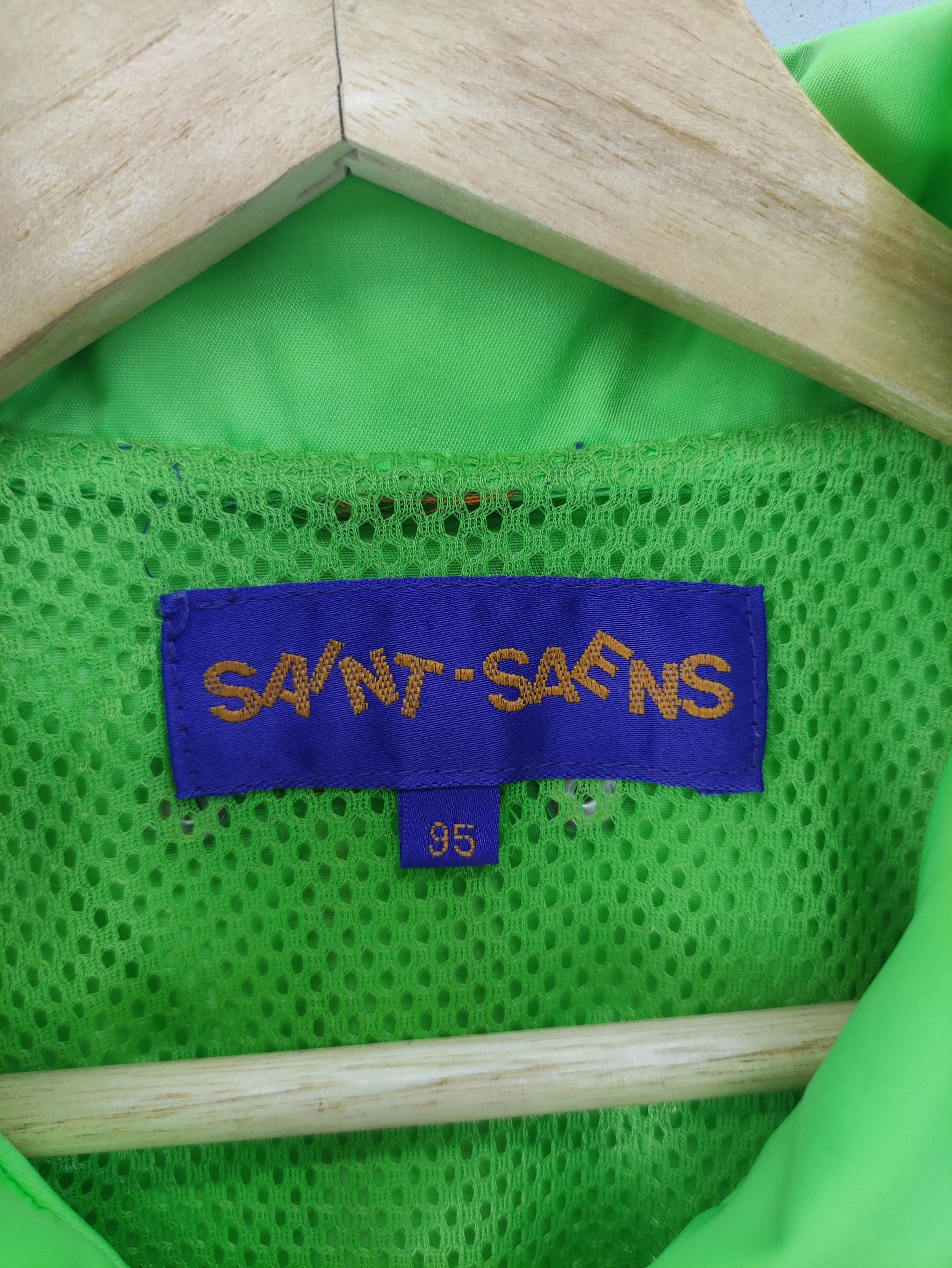 Japanese Brand Vintage Saint Saens Work Jacket Zipper Reflection On Hand Size US L / EU 52-54 / 3 - 3 Thumbnail