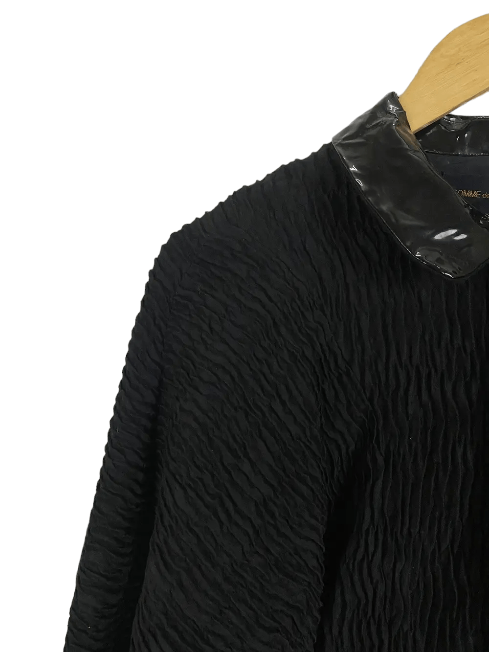 Comme des Garcons Homme Plus AD Winter Comme Des Garcons Pleating Wool/Silk Jacket Size S / US 4 / IT 40 - 7 Thumbnail