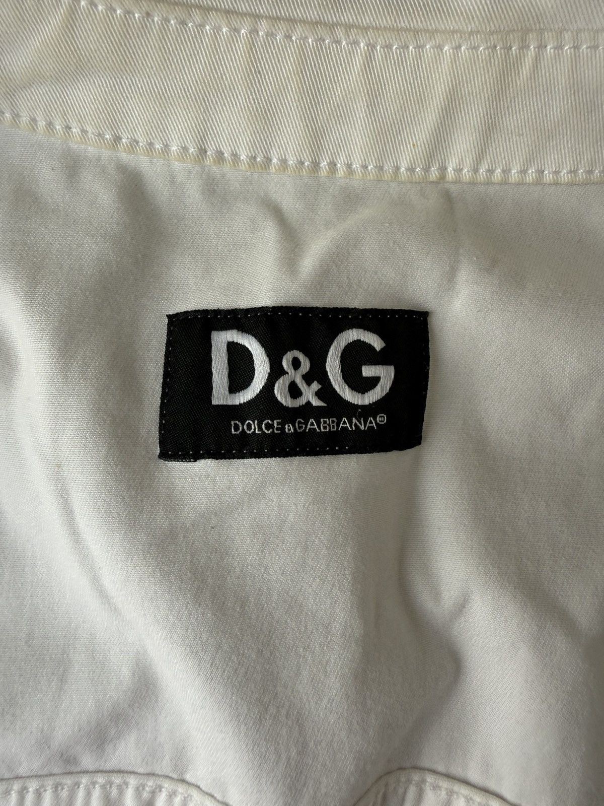 Dolce & Gabbana Dolce and Gabanna Denim Jacket Vintage Size L / US 10 / IT 46 - 6 Thumbnail