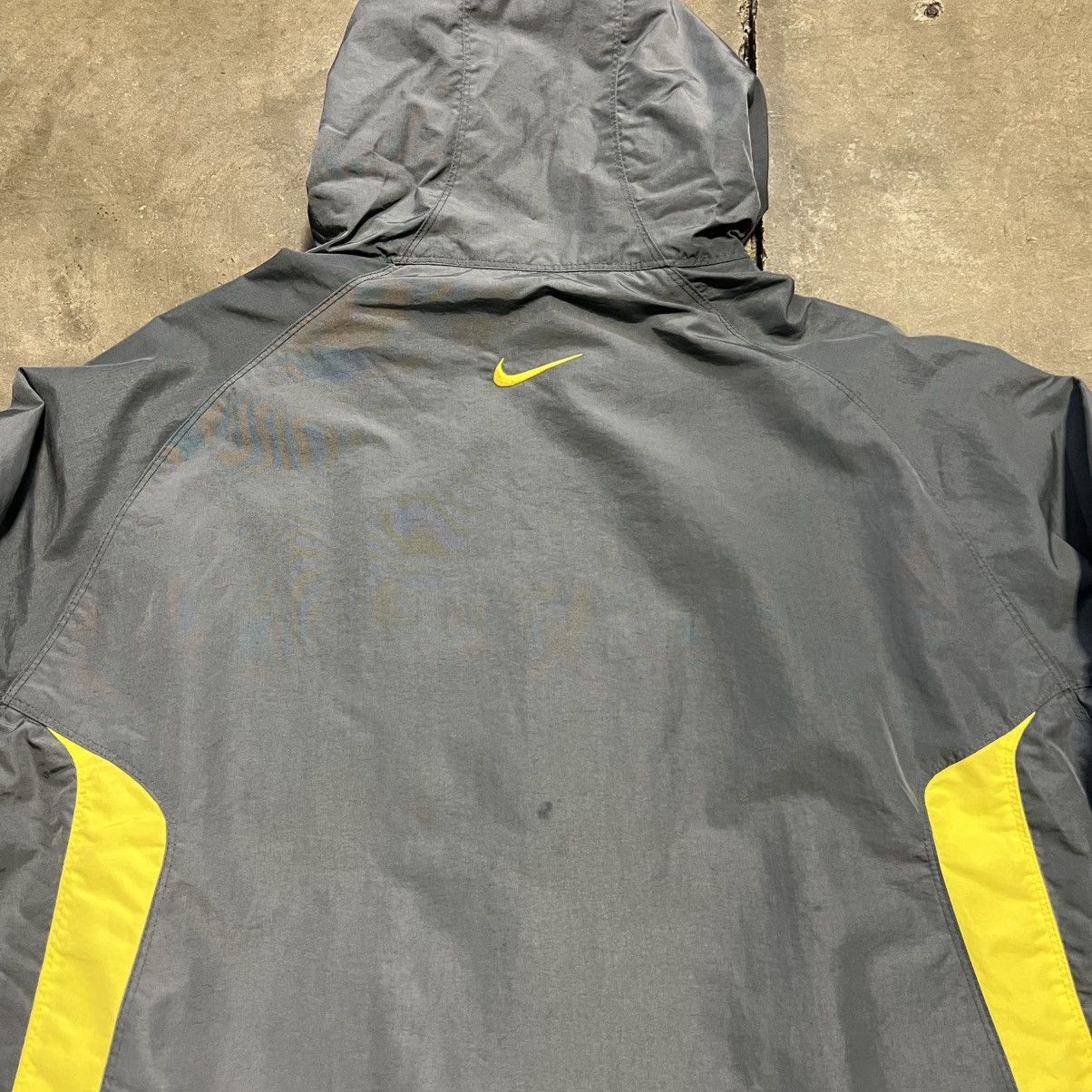 Nike × Vintage Vintage Nike Reversible Puffer Jacket Mini Swoosh Fleece Y2K Size US XL / EU 56 / 4 - 7 Thumbnail