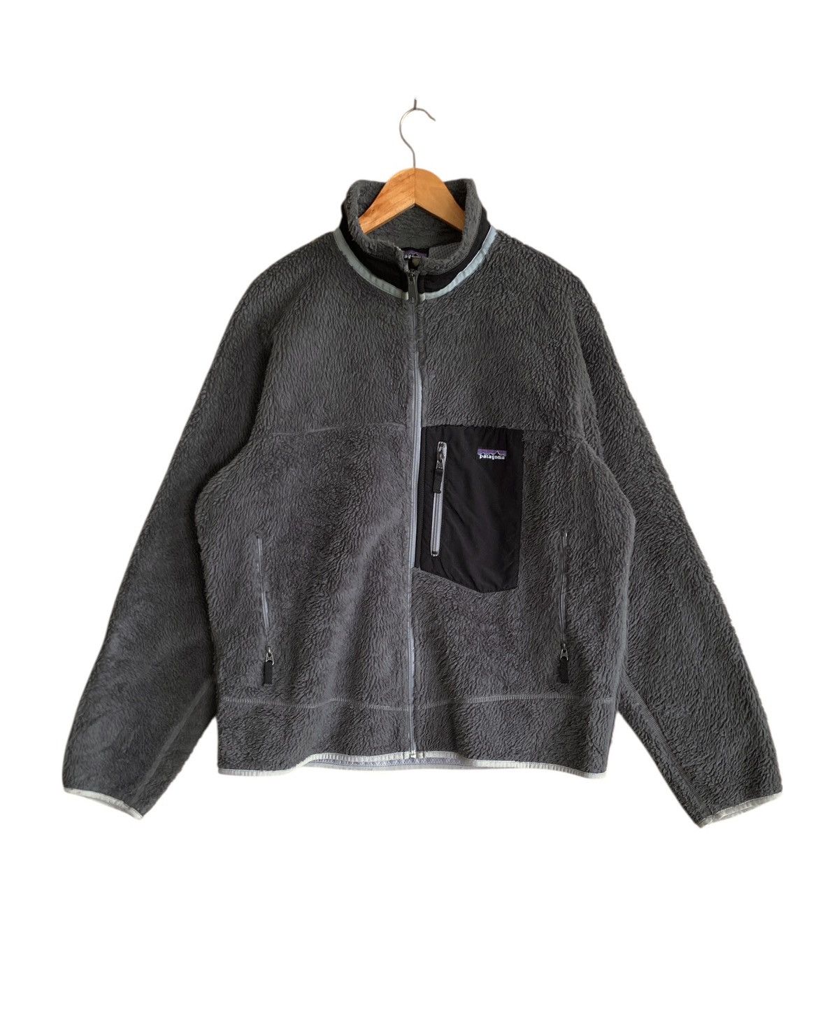 Patagonia Rare Vintage Patagonia Retro-X Deep File Fleece Jacket 2004s Size US L / EU 52-54 / 3 - 1 Thumbnail