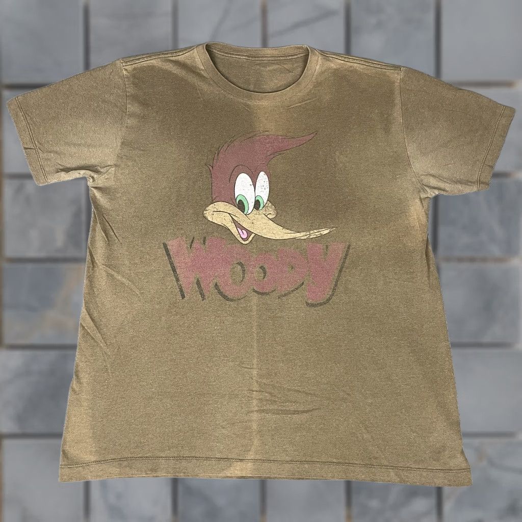 Vintage VINTAGE Woody Woodpecker T-shirt Adult L Graphic Short Sleeve Crew Neck L* Size US L / EU 52-54 / 3 - 1 Thumbnail