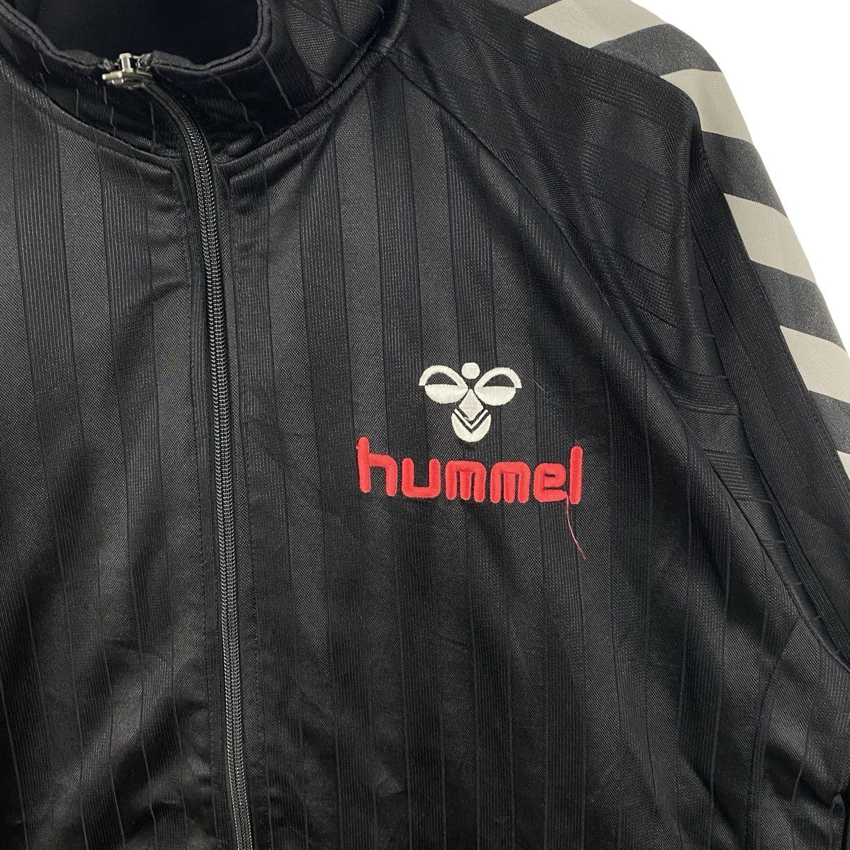Hummel Vintage HUMMEL TRACK Jacket Chevron Striped Full Zip Size US XL / EU 56 / 4 - 6 Thumbnail