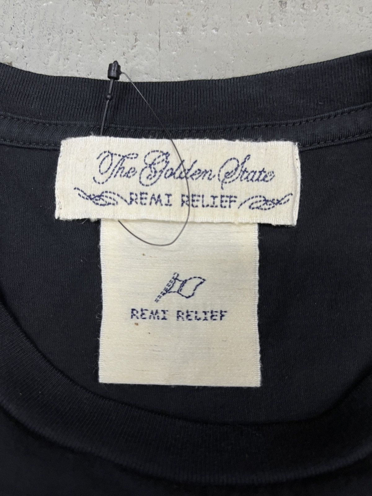 Remi Relief Washed Remi Relief Pocket Tshirt With Side Navajo Pendant Size US S / EU 44-46 / 1 - 9 Thumbnail