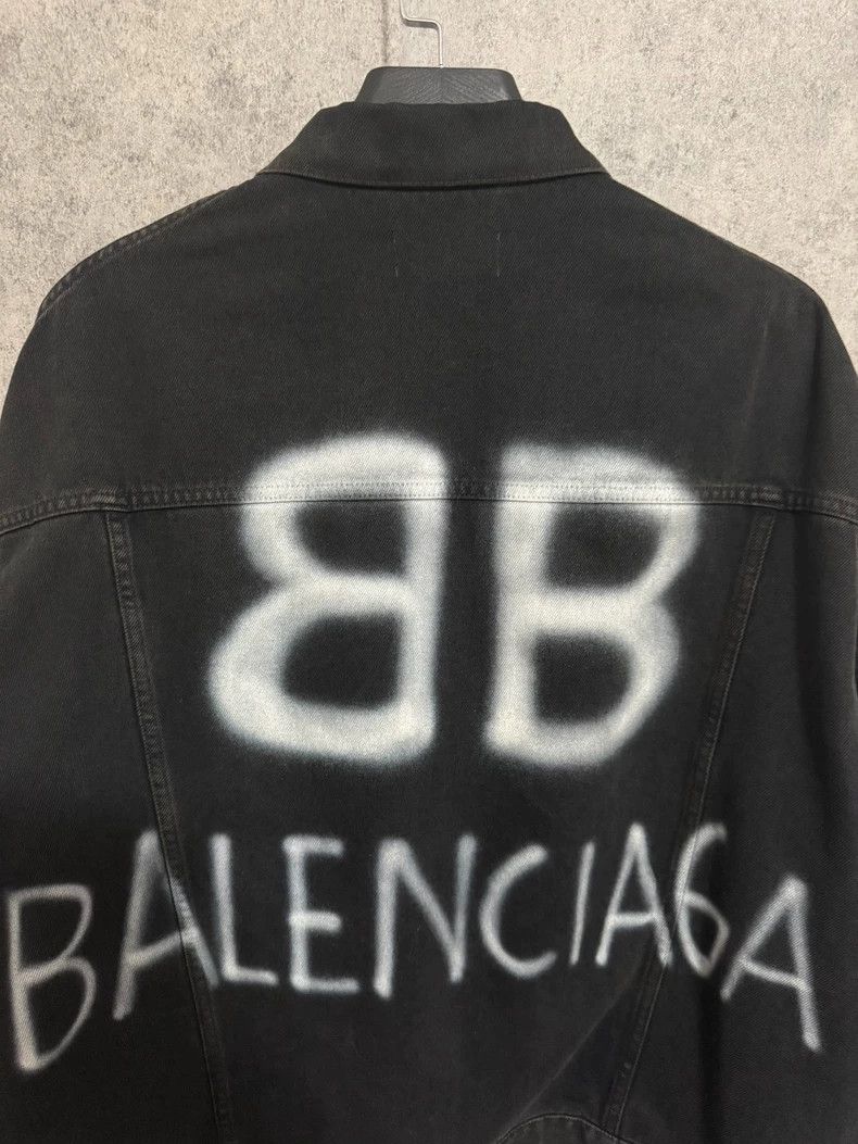 Balenciaga Balenciaga Duct Jean Jacket Size US L / EU 52-54 / 3 - 2 Thumbnail