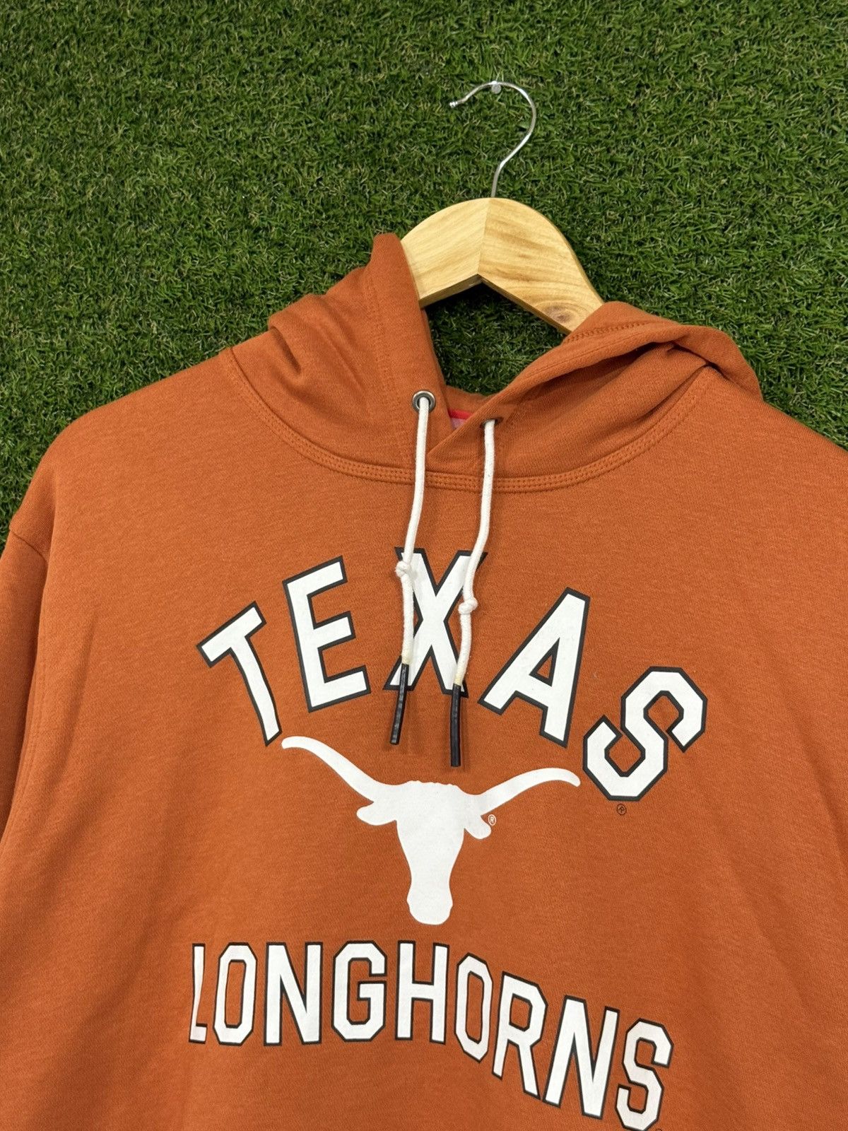 Nike Nike Texas Longhorns Orange Swoosh UT Austin Hoodie 2XL XXL Size US XXL / EU 58 / 5 - 4 Thumbnail