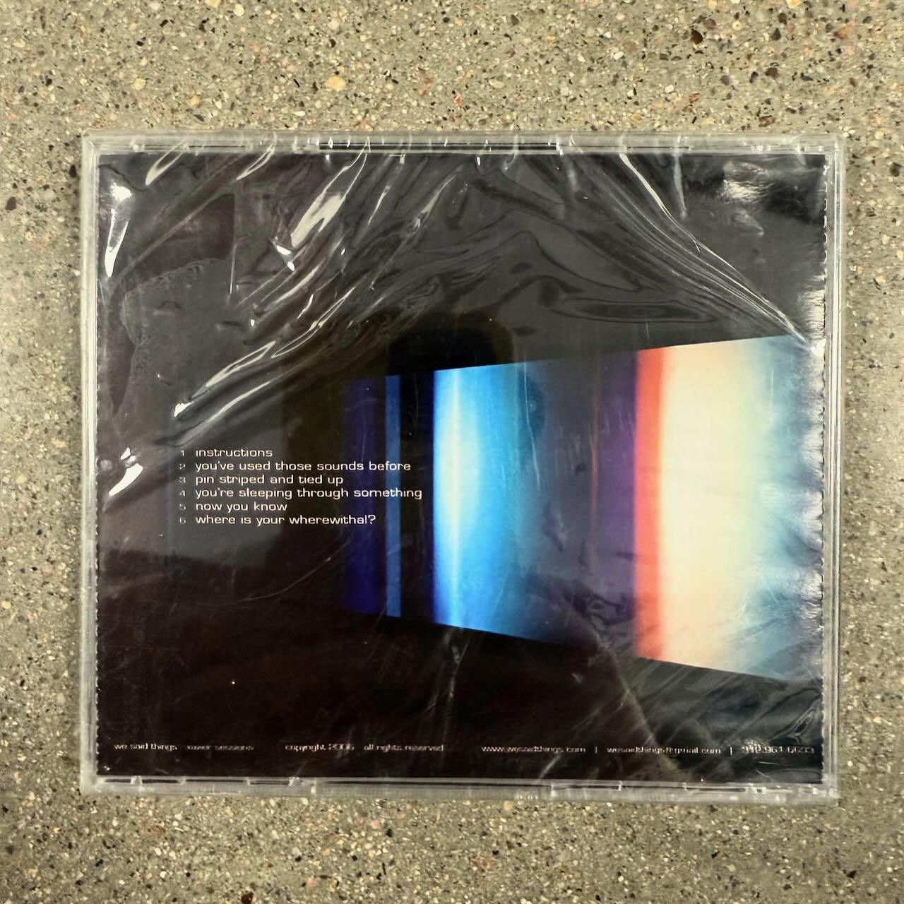 Independent Truck Co. RARE We Said Things - Xavier Sessions CD 2006 SEALED Indie Size ONE SIZE - 2 Thumbnail