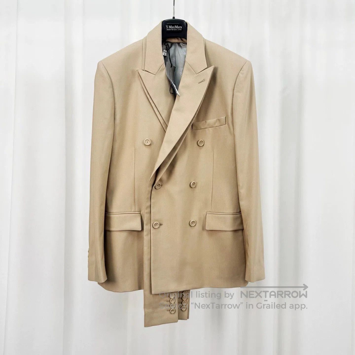 Dior Runway Wool Blazer Jacket.