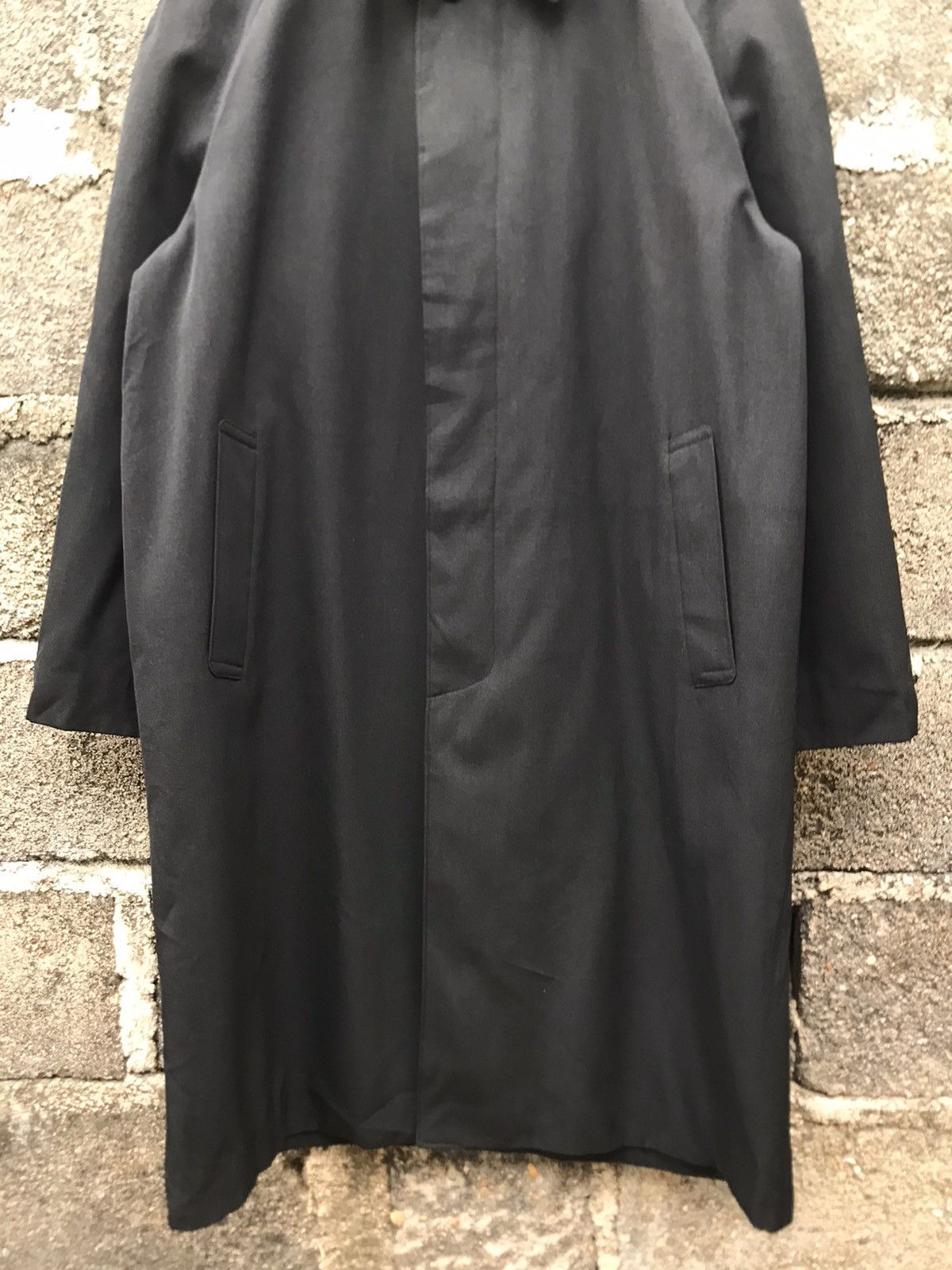 Japanese Brand ⚡️Vintage Sanyo Rain Top Coat Button Long Jacket Size US M / EU 48-50 / 2 - 3 Thumbnail