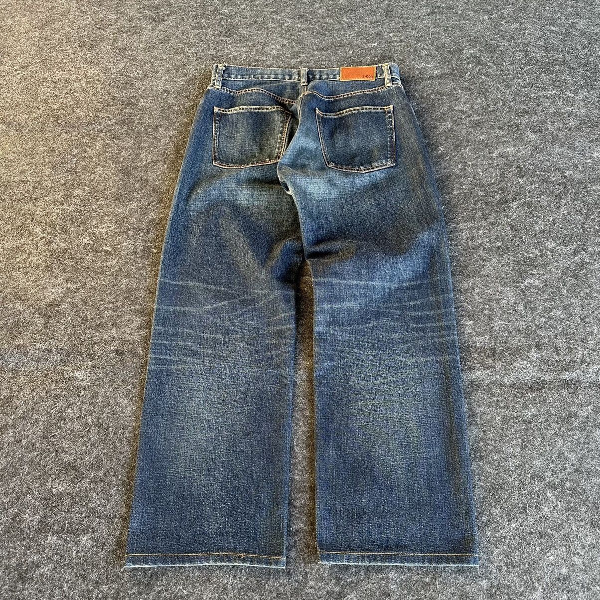 Jun Takahashi Vintage Uniqlo S003 Baggy Denim 30x28 D558 Size US 30 / EU 46 - 4 Thumbnail