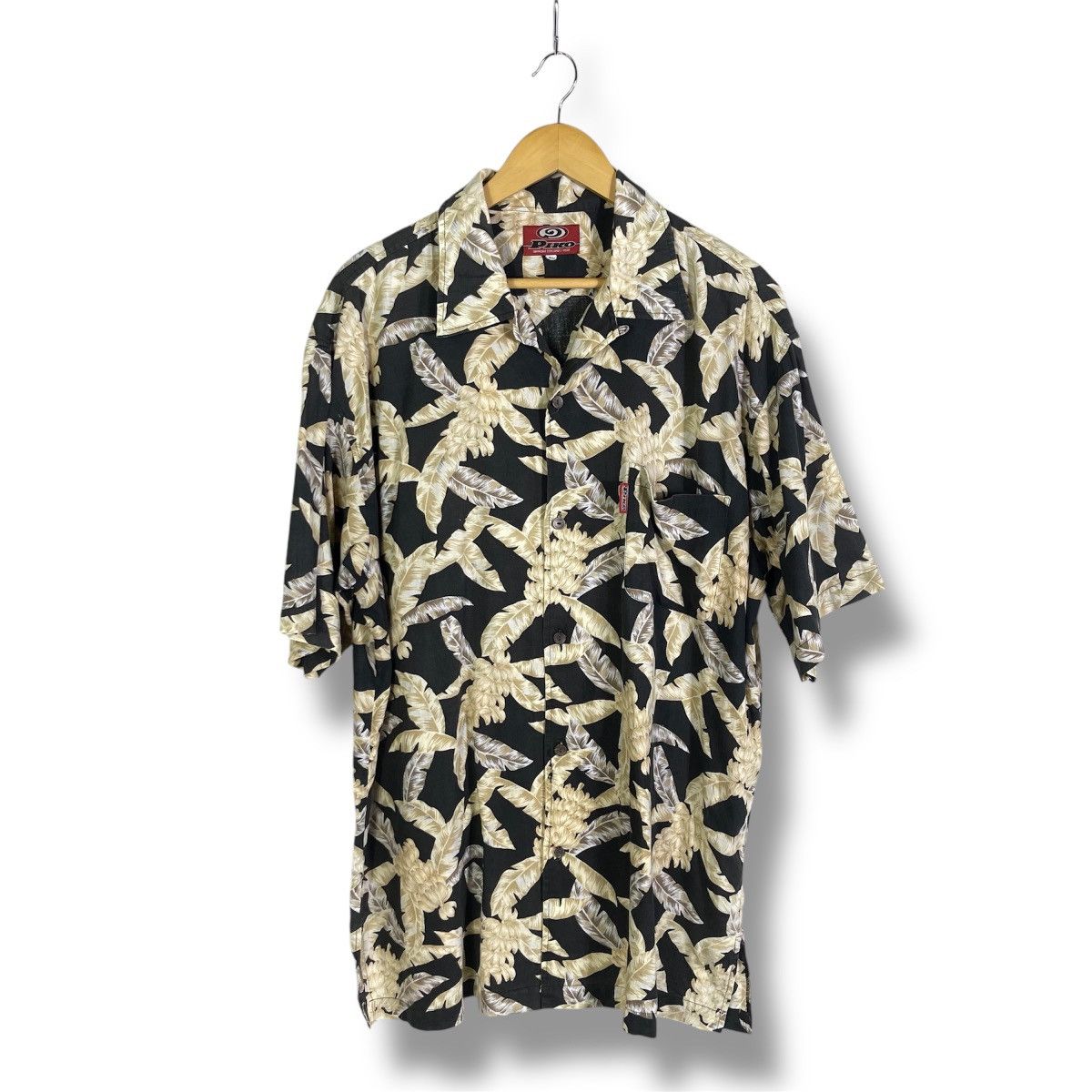 Vintage Vintage Piko Hawaiian Banana Motif Shirt Size US XXL / EU 58 / 5 - 1 Thumbnail