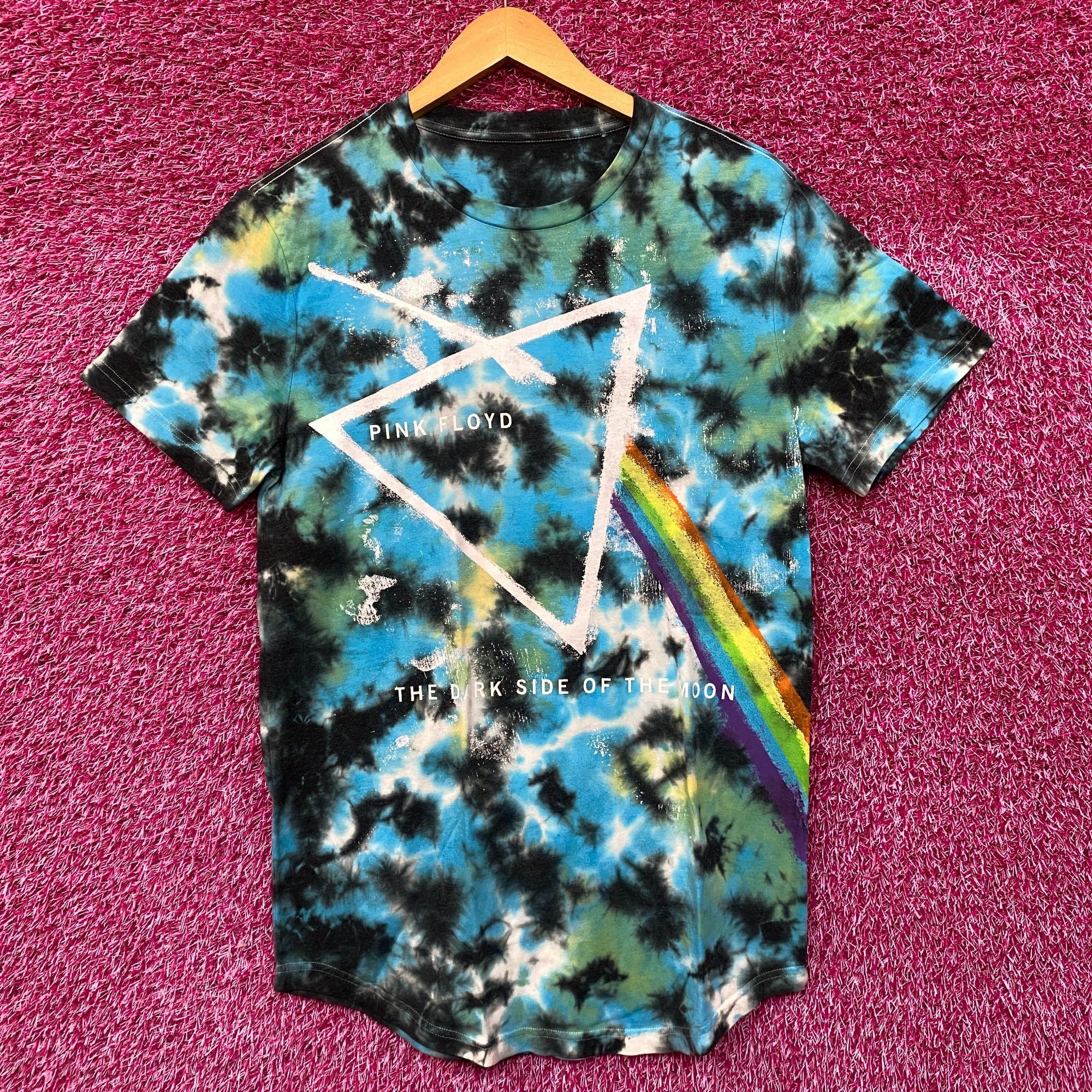 Pink Floyd Pink Floyd Dark Side of the Moon Womens Tie dye Tee size M Size US M / EU 48-50 / 2 - 1 Thumbnail