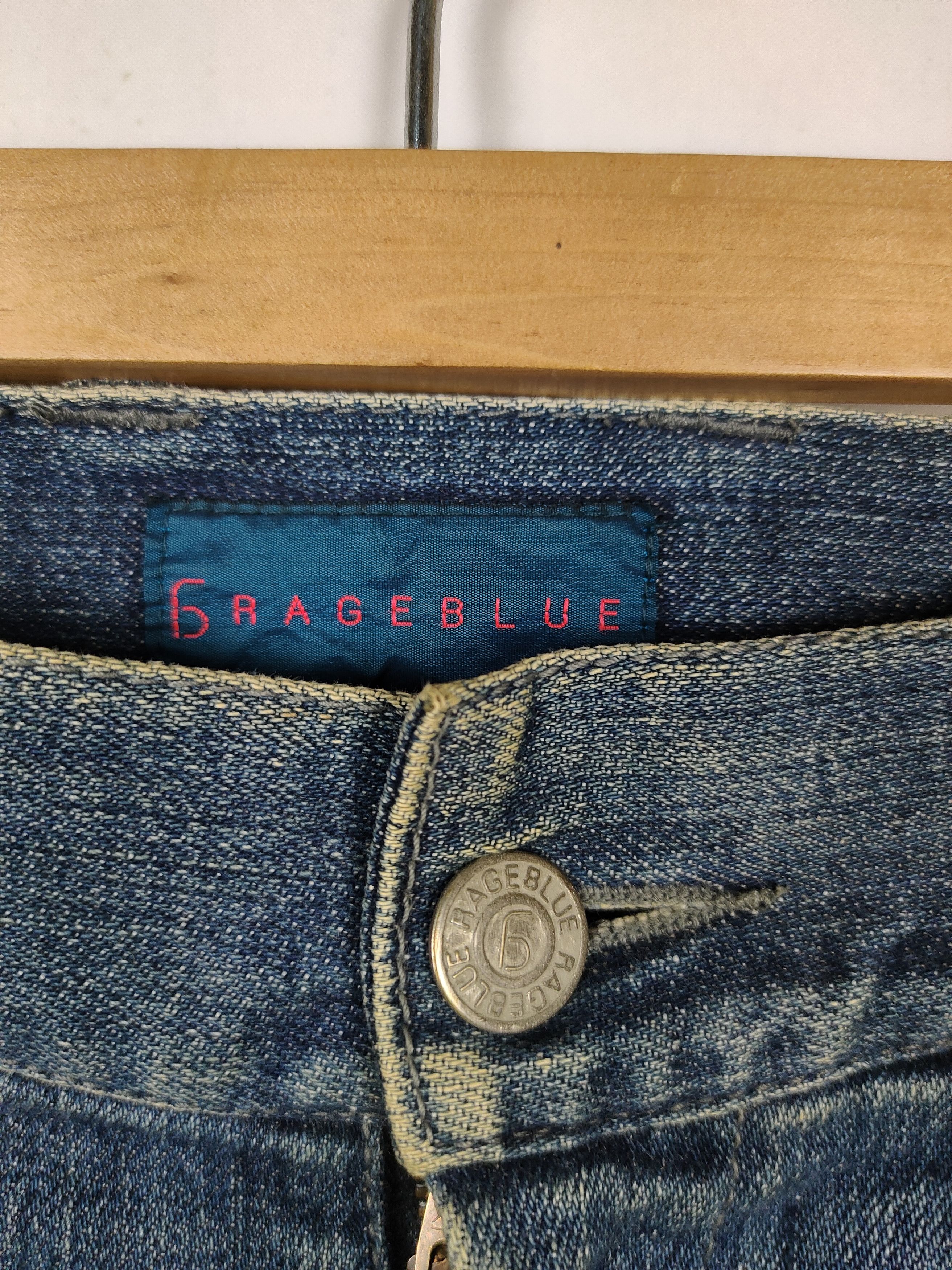Vintage Vintage Rageblue Japanese Brand Stylish Denim Pant Size US 33 - 3 Thumbnail