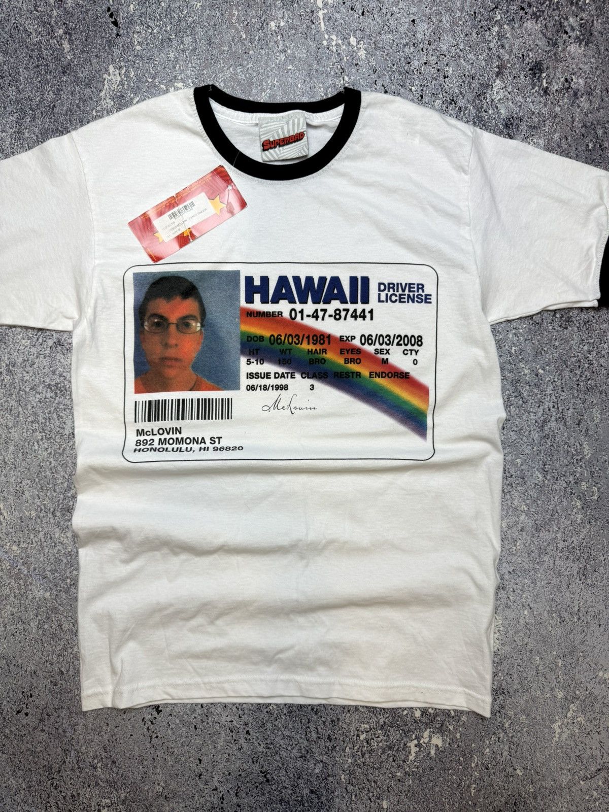 Vintage Y2K VINTAGE SUPERBAD MCLOVIN AMAZINGRARE T-SHIRT Size US M / EU 48-50 / 2 - 4 Thumbnail