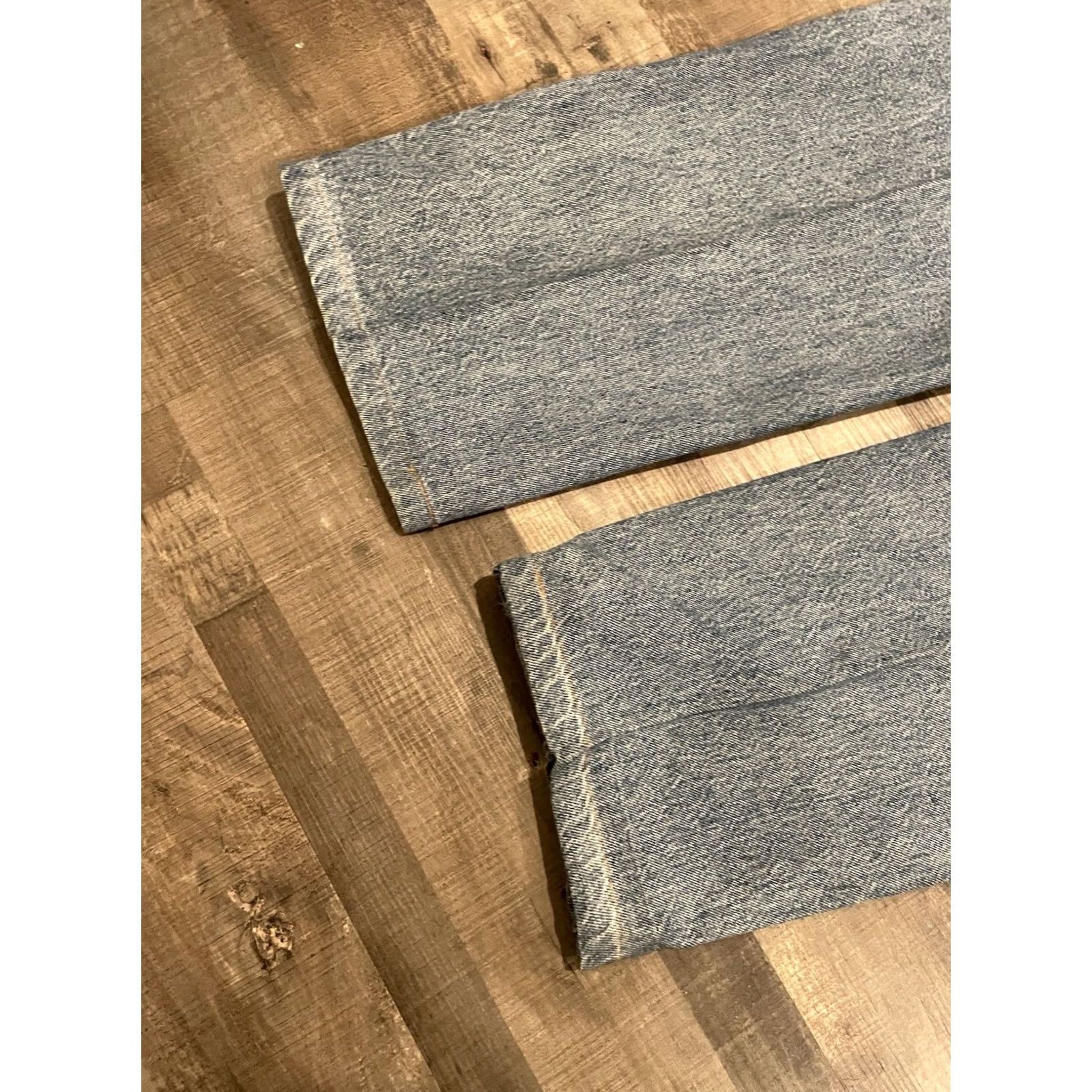 Levi's VINTAGE Levi's 505 Jeans Men 38x27 Regular Straight Orange Tab 90s Denim Cotton Medium Blue Mens Jeans Regular Fit 90s Levi's 500 Series Model Size US 38 / EU 54 - 5 Thumbnail
