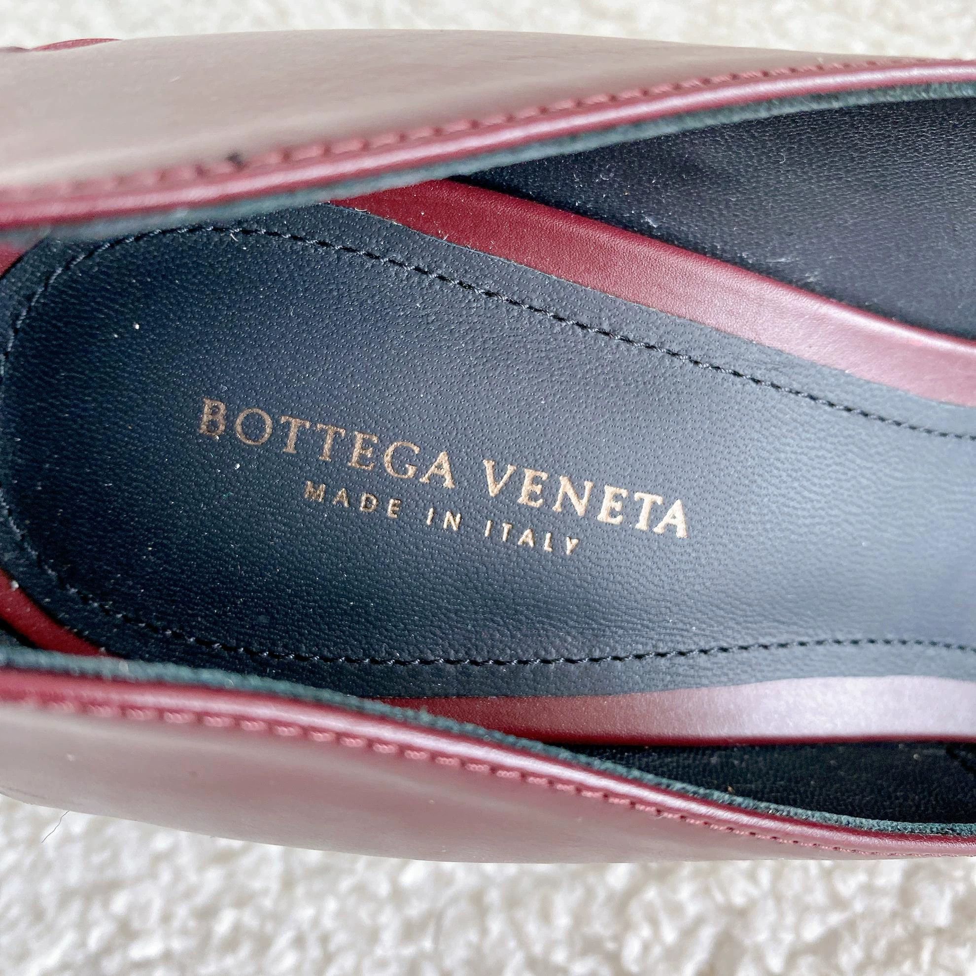 Bottega Veneta Bottega Veneta Crimson High Heels 36.5 Size US 6 / IT 36 - 8 Thumbnail