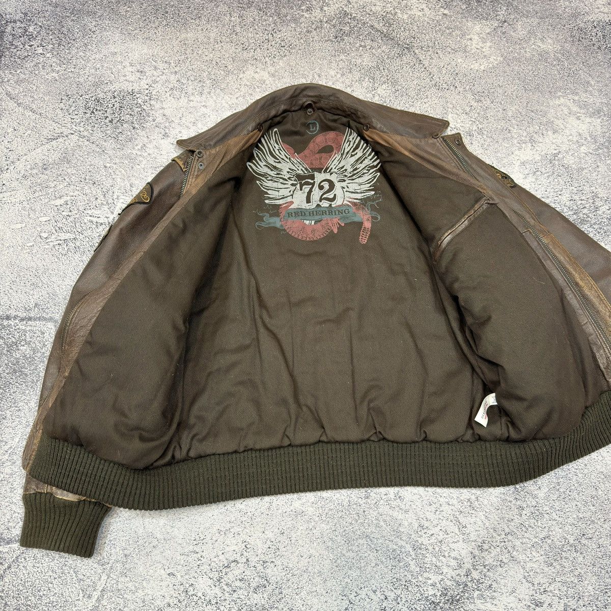 Other Debenhams Leather A-2 Aviator Jacket L size Size US L / EU 52-54 / 3 - 10 Thumbnail