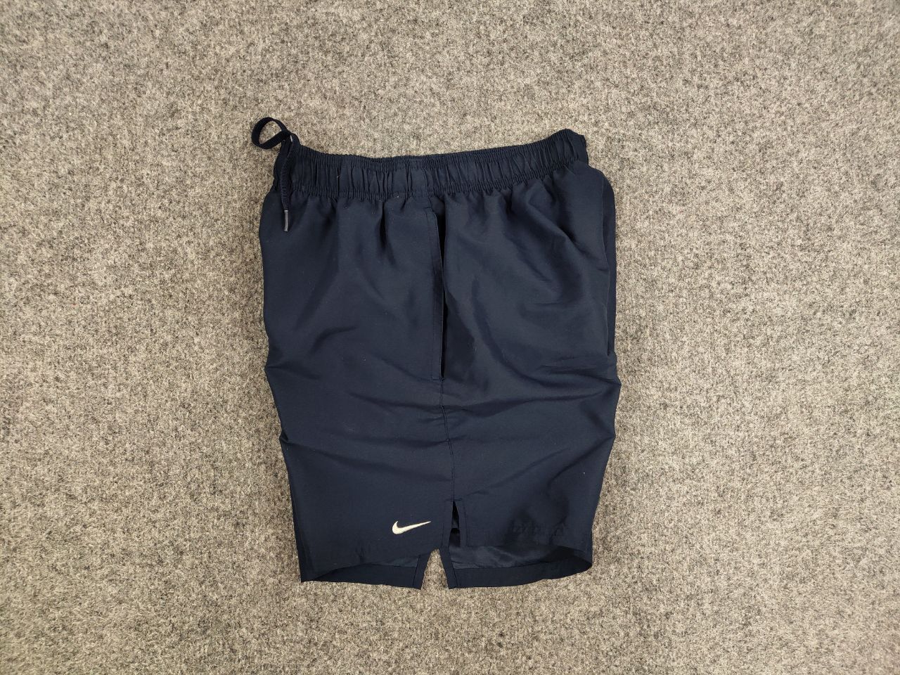 Nike Vintage Nike Shorts Dark Logo swoosh casual Y2K Streetwear Size US 31 - 1 Thumbnail