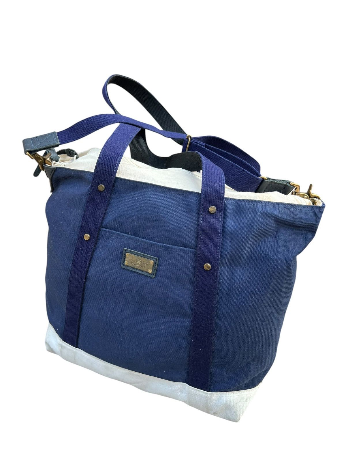 MasterPiece Masterpiece X Victim Japan Muddy Stains 2 Way Tote Bag Size ONE SIZE - 19 Thumbnail