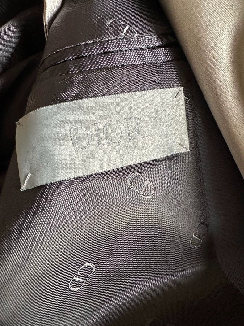 Dior Dior Men's catwalk haze blue streamer suit 2502-Nextarrow Size 48R - 6 Thumbnail