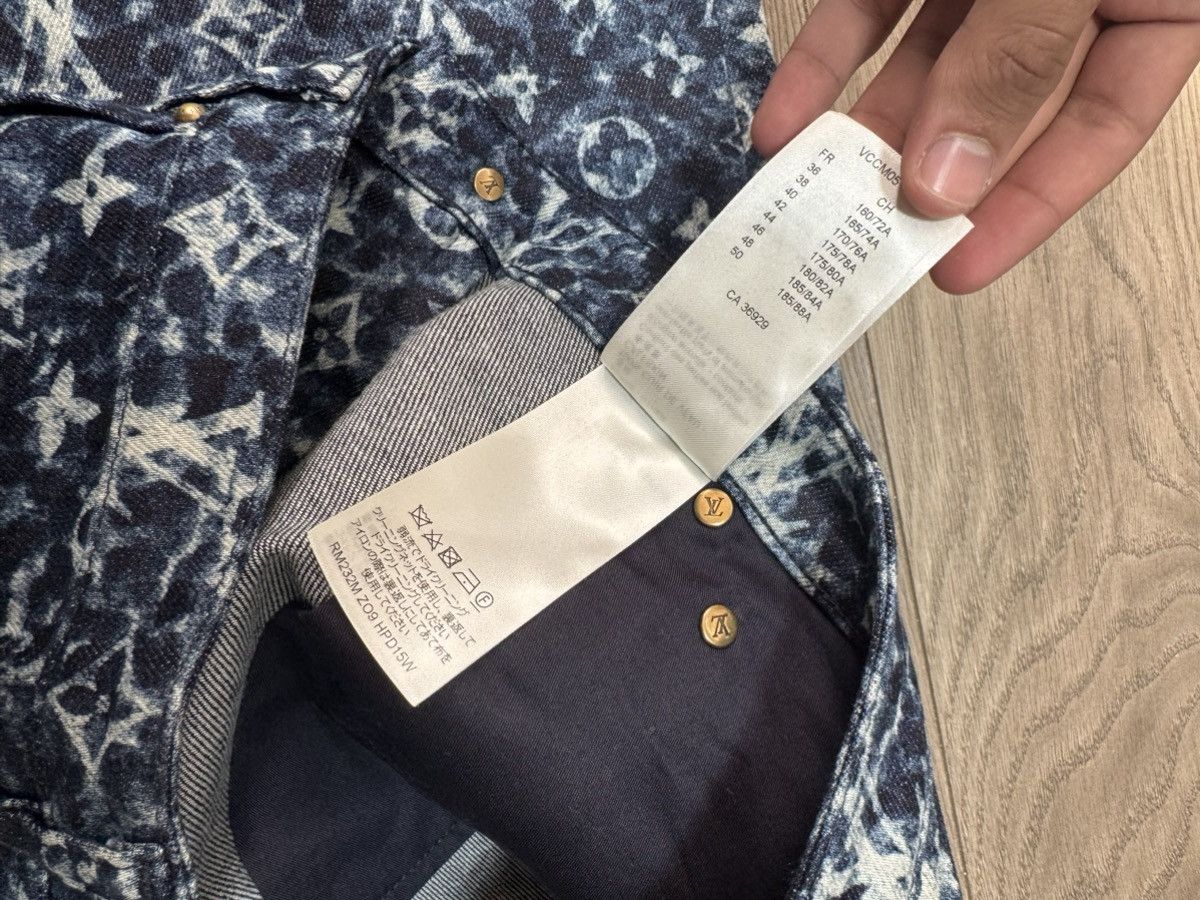 Louis Vuitton Louis Vuitton Monogram Denim Jeans Size 34 Size US 34 / EU 50 - 6 Thumbnail