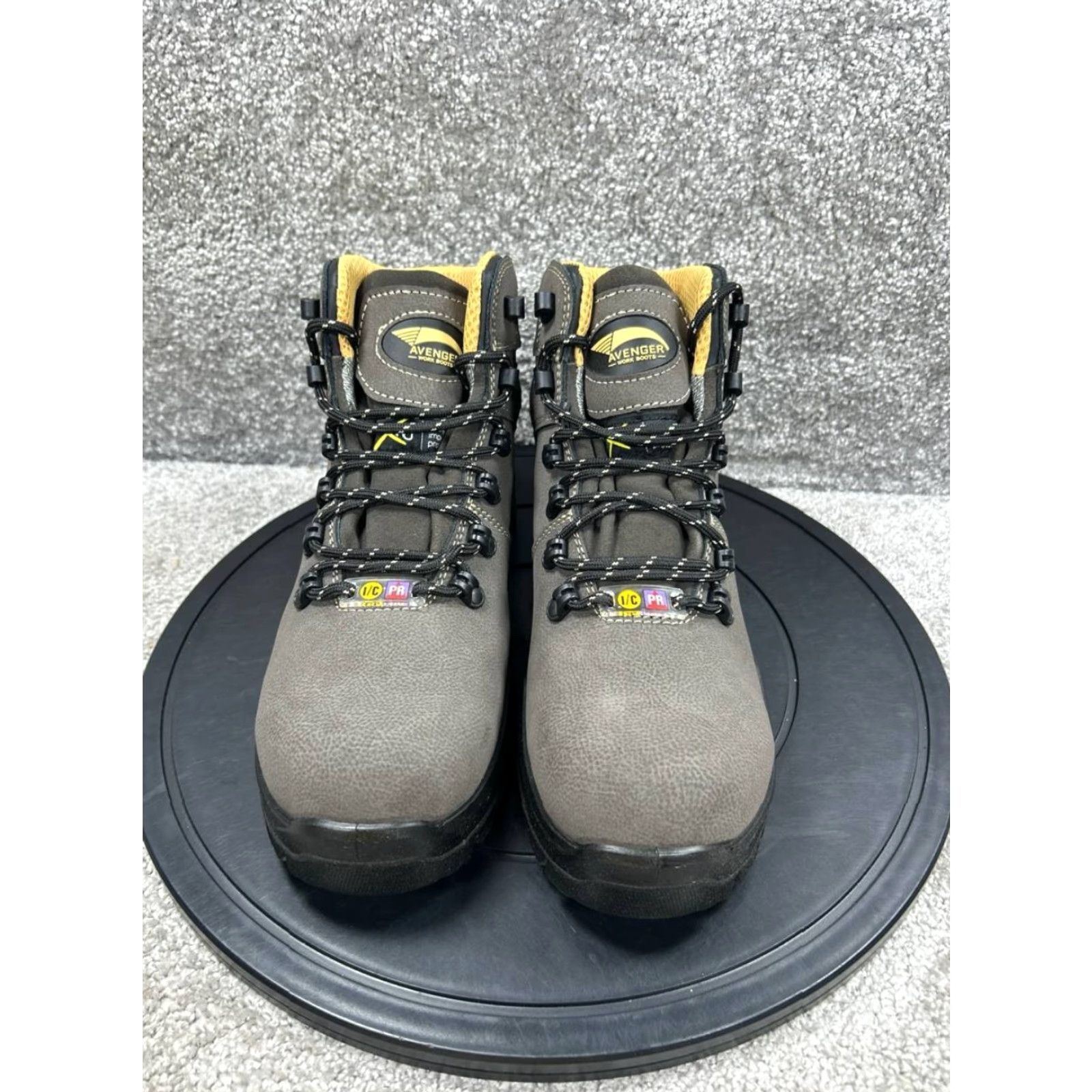 Carbon Avenger Foundation Boot Women Gray Leather Waterproof Work Boot Carbon Toe Size US 10 / IT 40 - 2 Thumbnail
