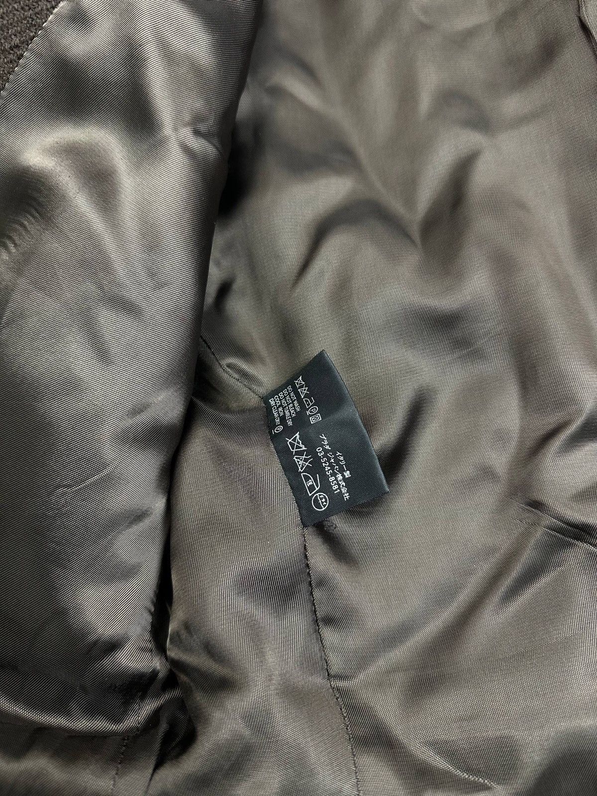 Prada PRADA Women’s Brown Wool Skirt Suit Set Blazer Jacket Skirt Size M / US 6-8 / IT 42-44 - 8 Thumbnail
