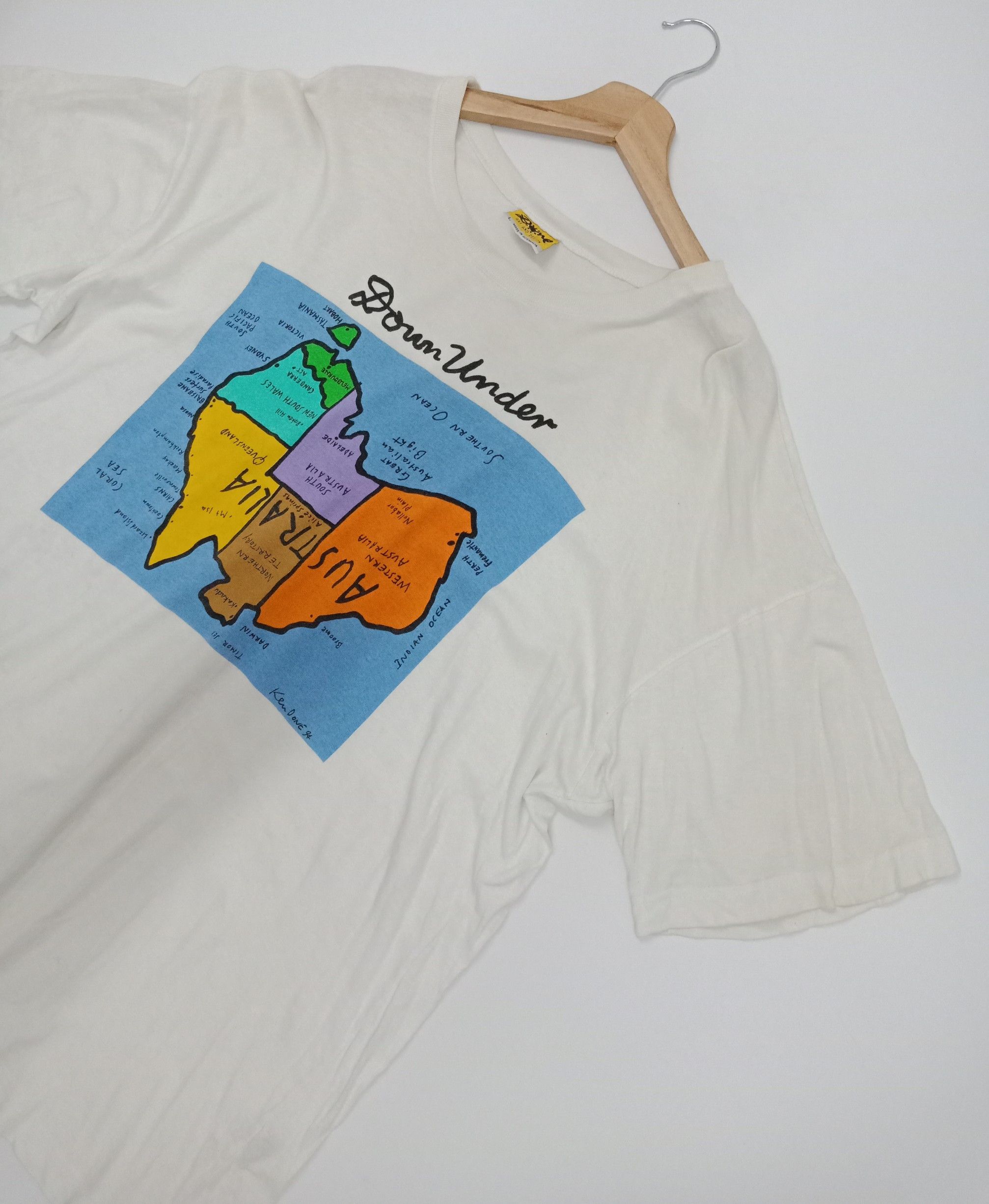 Vintage 94 Ken Done Australia Down Under #D Size US XL / EU 56 / 4 - 3 Thumbnail