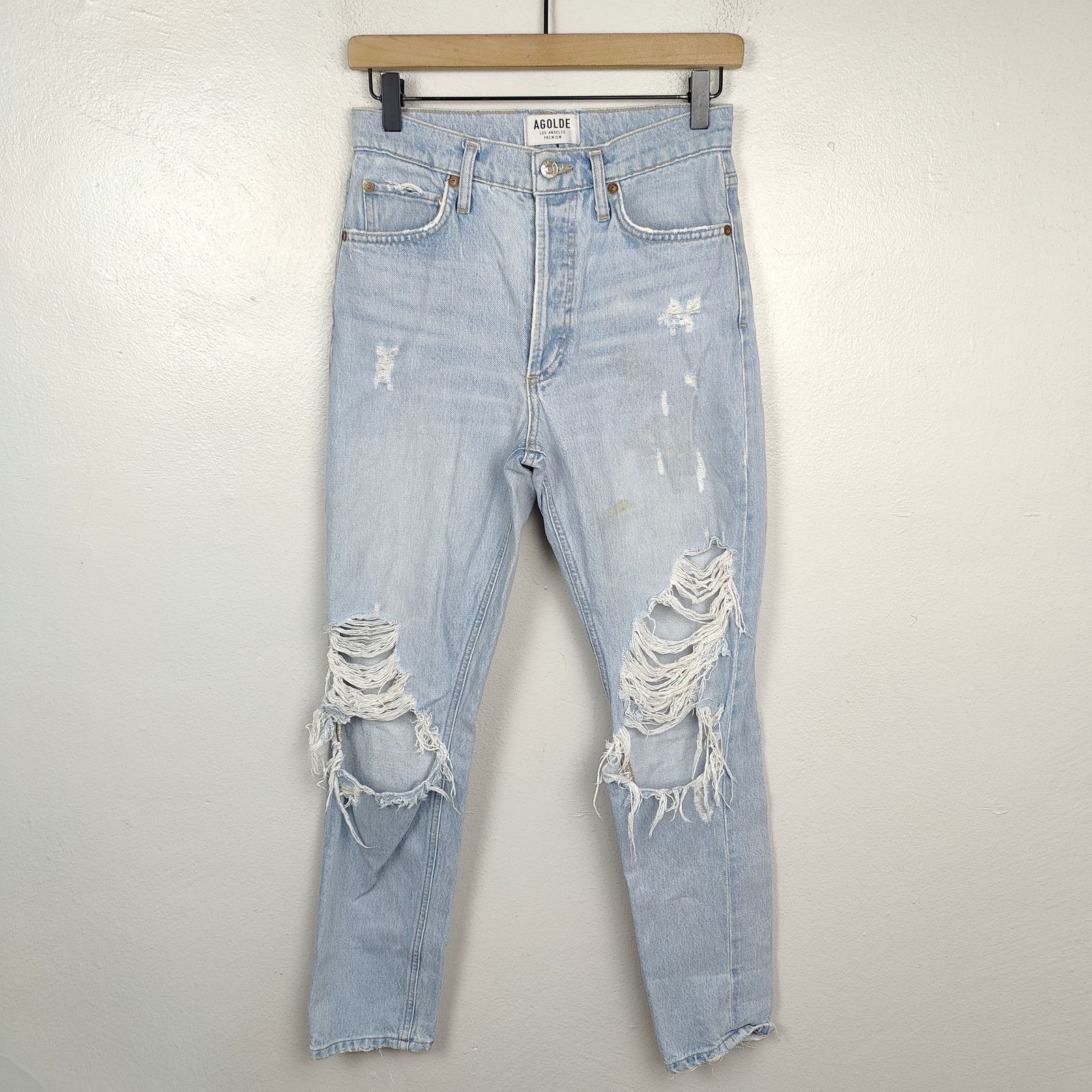 Agolde Agolde Jamie High Rise Classic Jeans Womens 26 Ever More Size 26" / US 2 / IT 38 - 1 Thumbnail