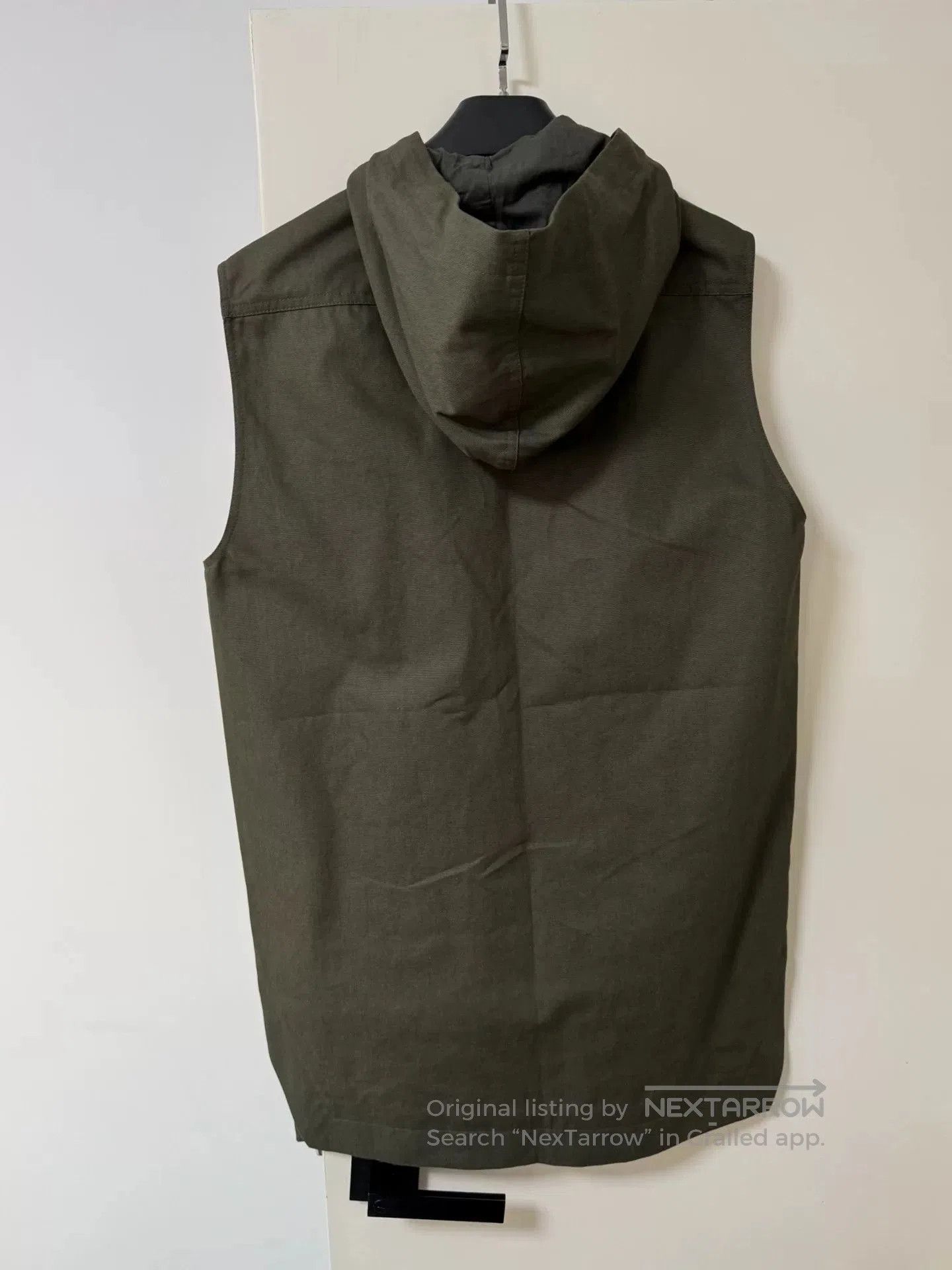 Rick Owens Rick Owens Zip Hooded Vest Jacket. Size US S / EU 44-46 / 1 - 7 Thumbnail