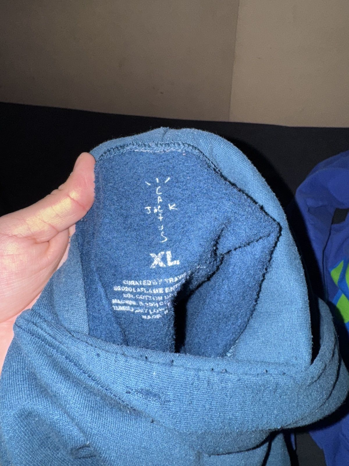 Travis Scott Travis Scott Mcdonalds Hoodie Mens Large Fall Drop 2020 Blue Size US XL / EU 56 / 4 - 4 Thumbnail