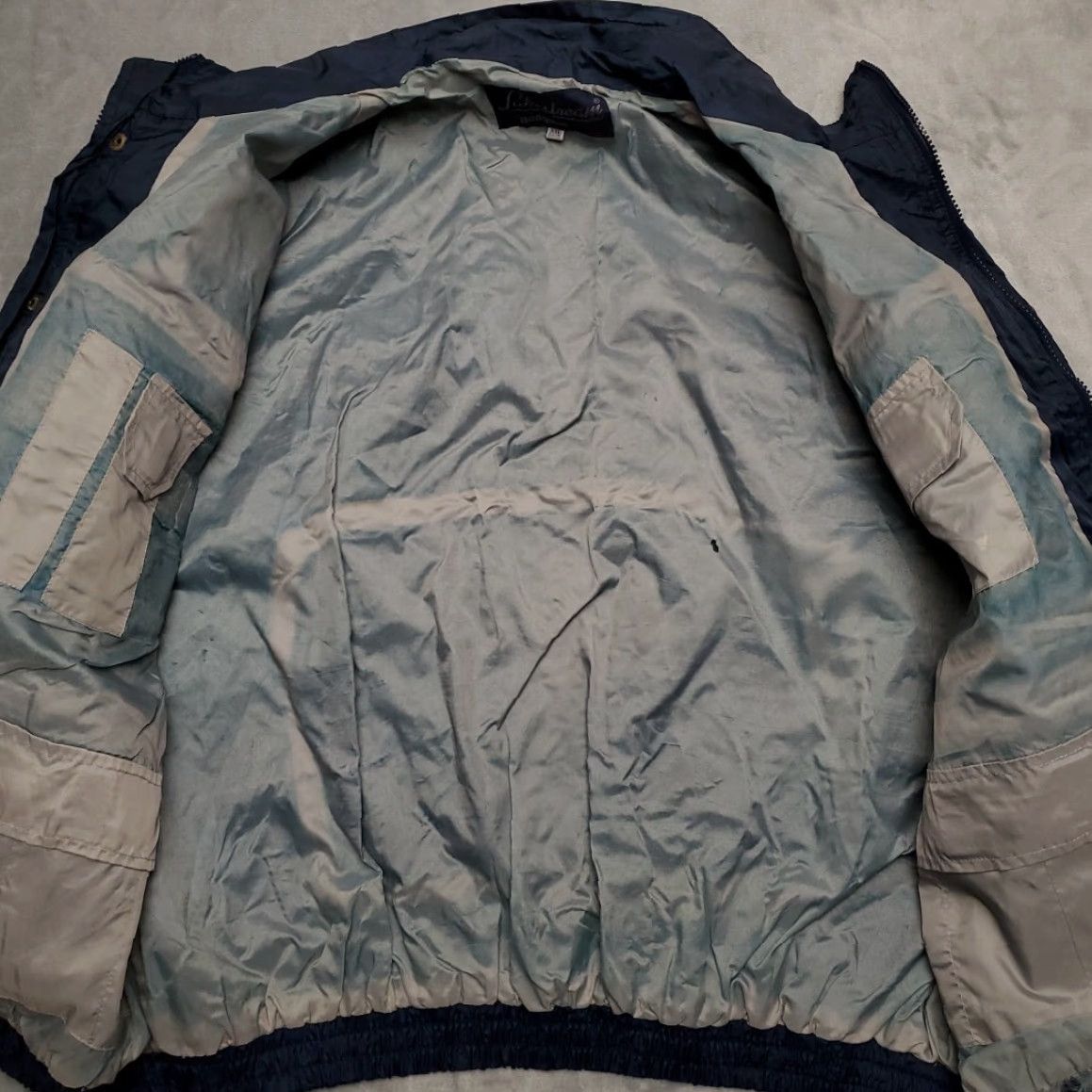 Vintage Hodgman Jacket MENS XXL Blue Waterproof Lake River Fishermans Fishing Rain Coat Size US XXL / EU 58 / 5 - 7 Thumbnail