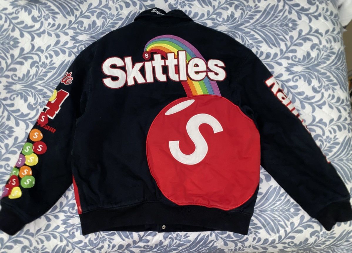 Mitchell & Ness × Supreme Supreme x Mitchell & Ness Skittles race jacket Size US L / EU 52-54 / 3 - 3 Thumbnail