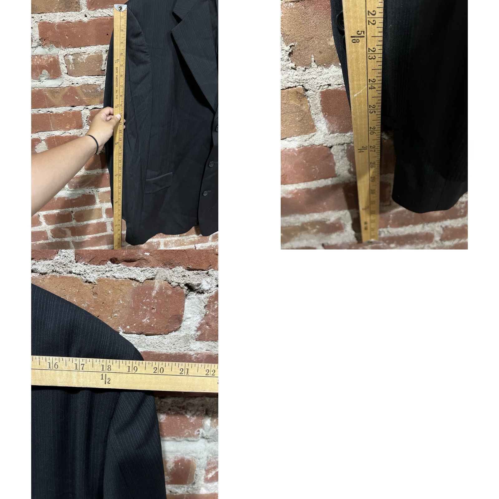 Ted Baker Ted Baker London Blazer Men 42R Black London Mens Size 42R - 8 Thumbnail