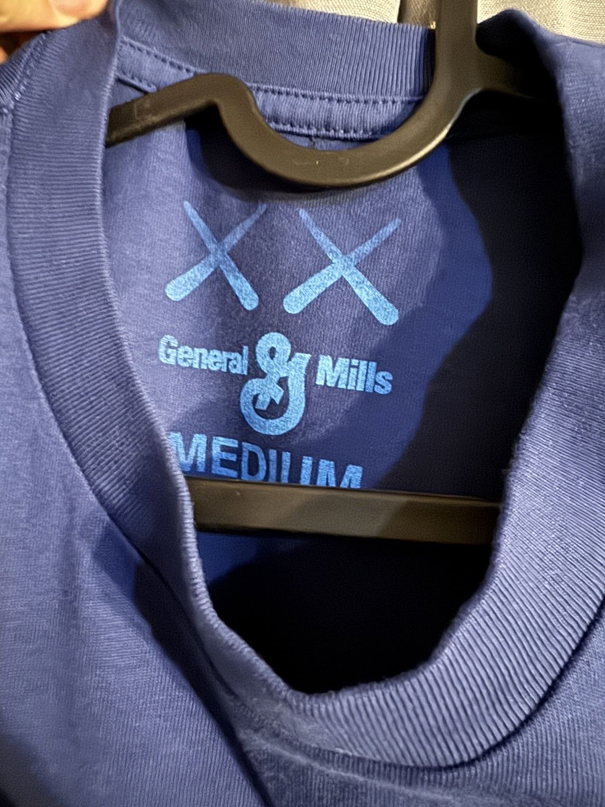 Japanese Brand × Vintage Kaws x general mill blue t shirt Size US M / EU 48-50 / 2 - 2 Thumbnail