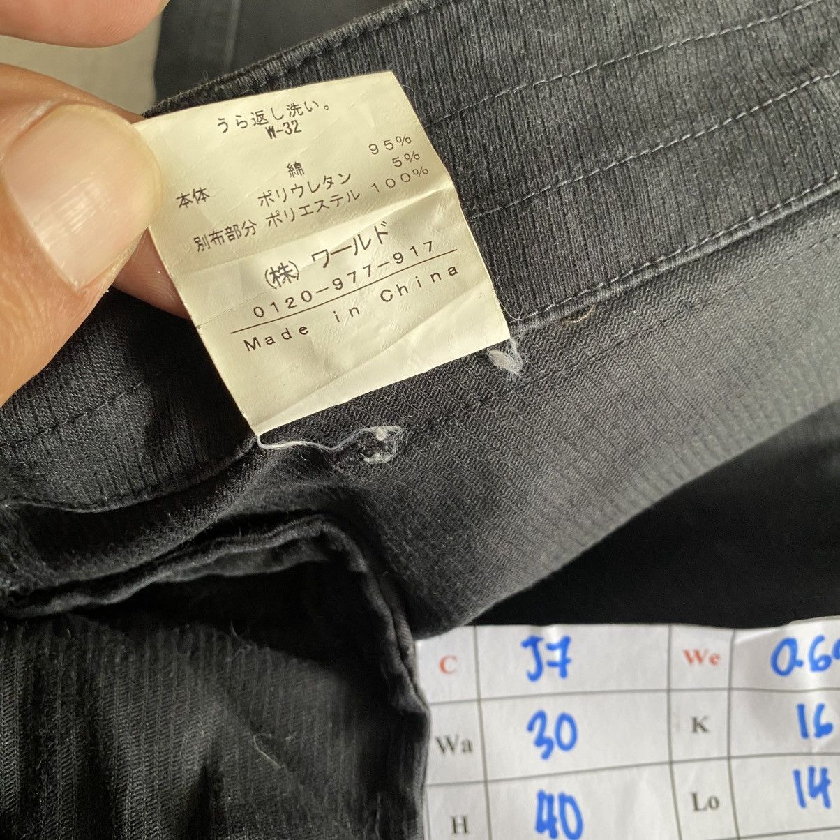 If Six Was Nine × Japanese Brand Boycott Black Cargo Stretchable Pants w30 Size US 30 / EU 46 - 11 Thumbnail