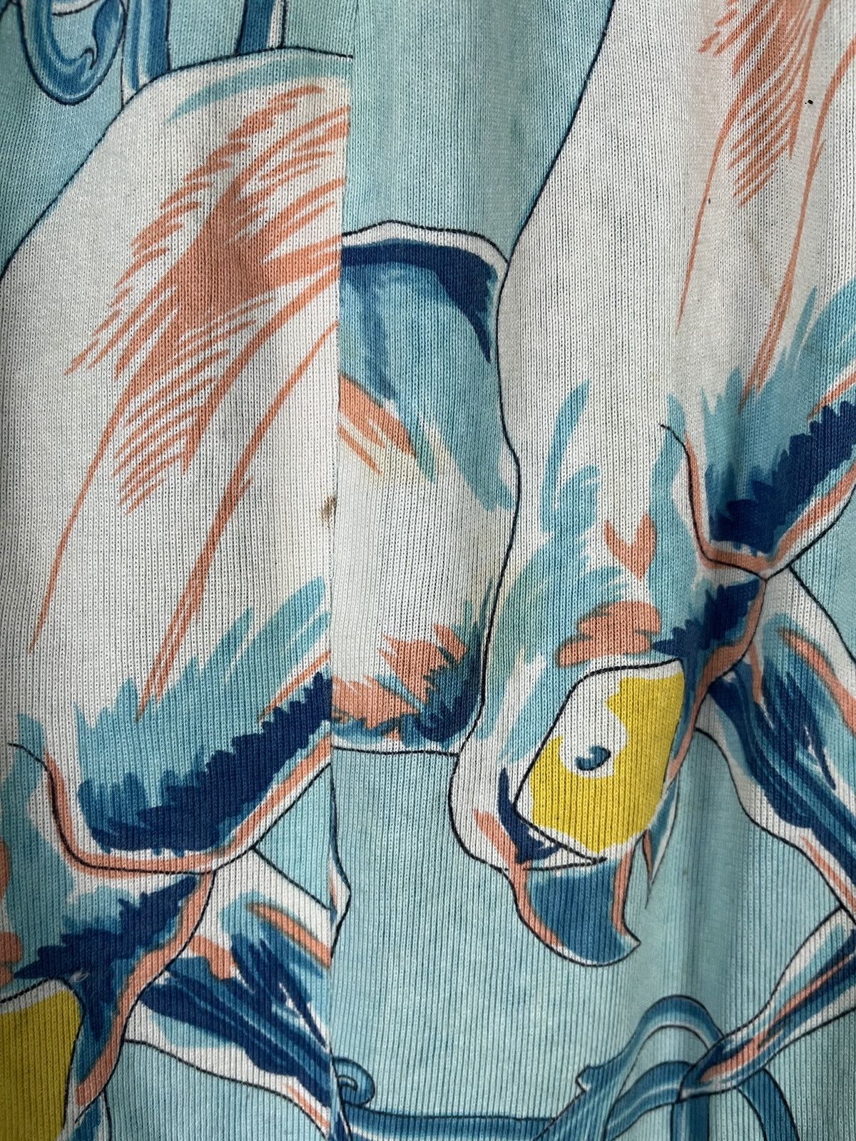 Junko Shimada × Vintage 49 AV Junko Shimada Bird Art High Waist Skirt Size 26" / US 2 / IT 38 - 5 Thumbnail